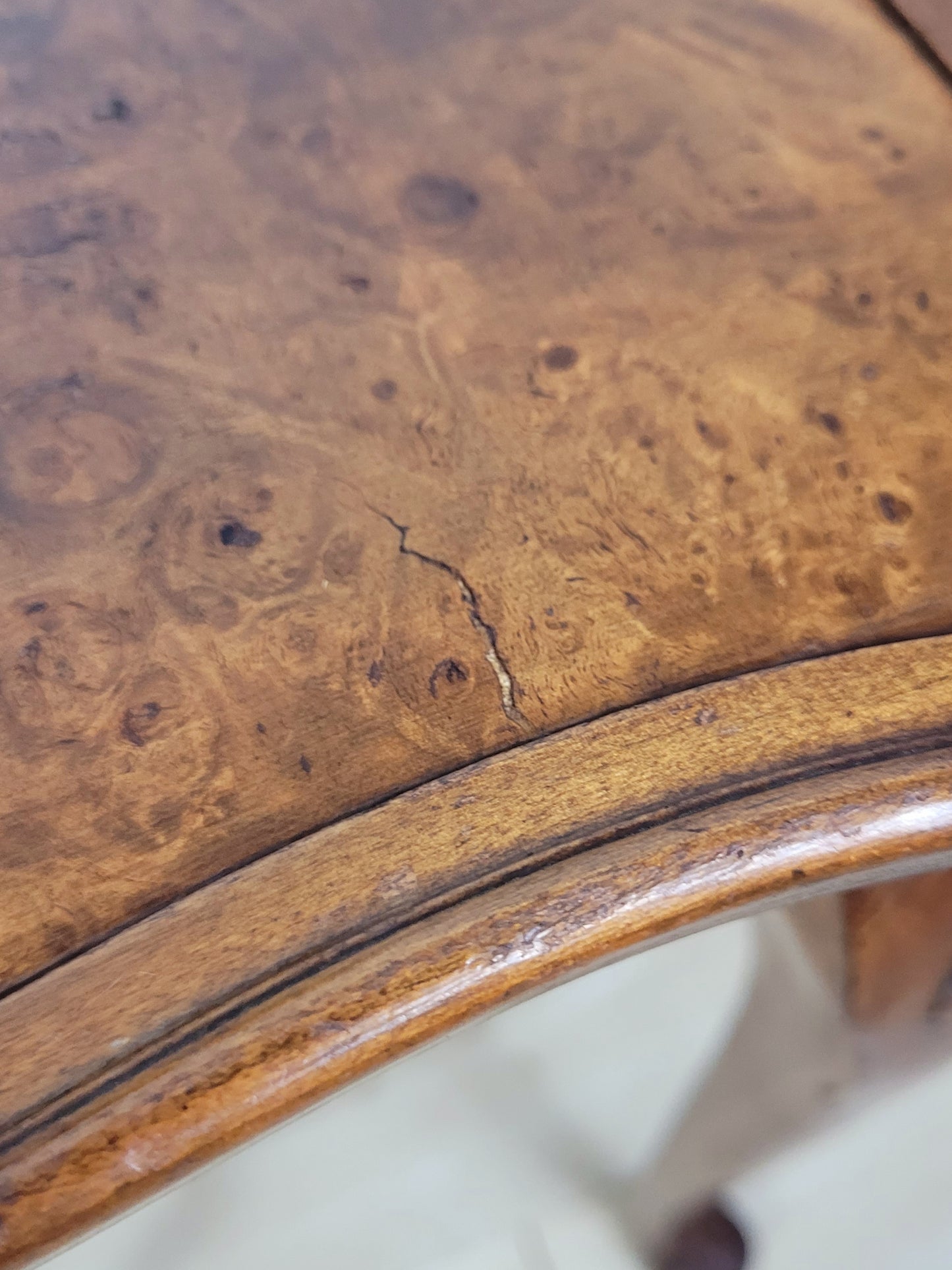 Victorian Nest Of Tables Walnut Shell Knee Carved 19thC Postage Available