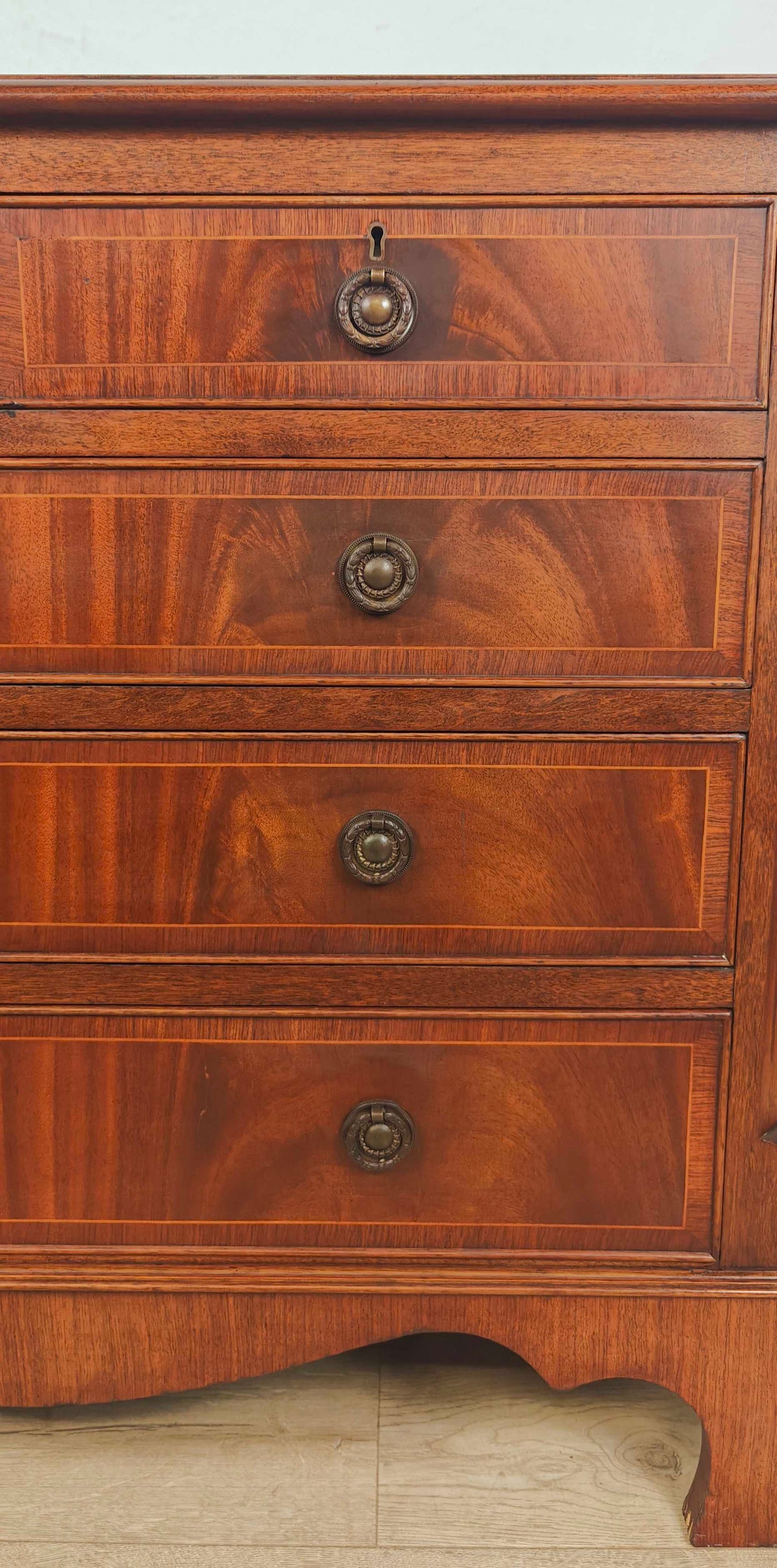 Reproduction Chest Of Drawers Mahogany Drop Handles Storage Delivery Available