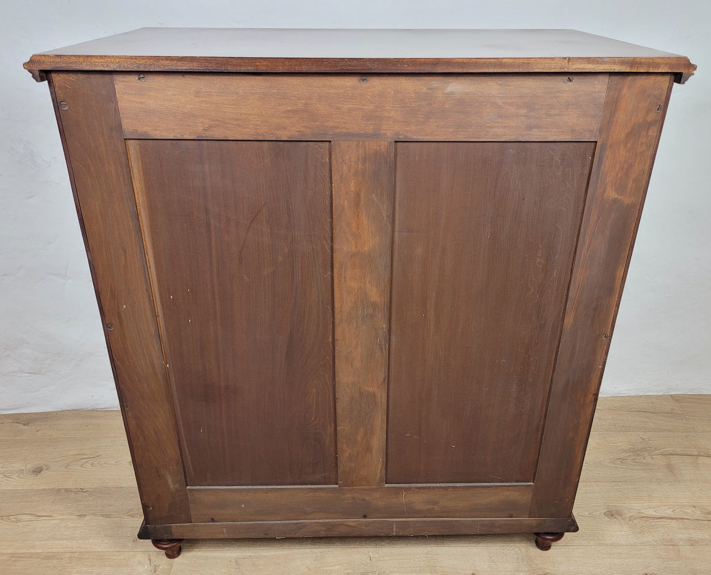 Edwardian Chest of Drawers 2 Over 3 1910s Drop Handle Antique Delivery Available