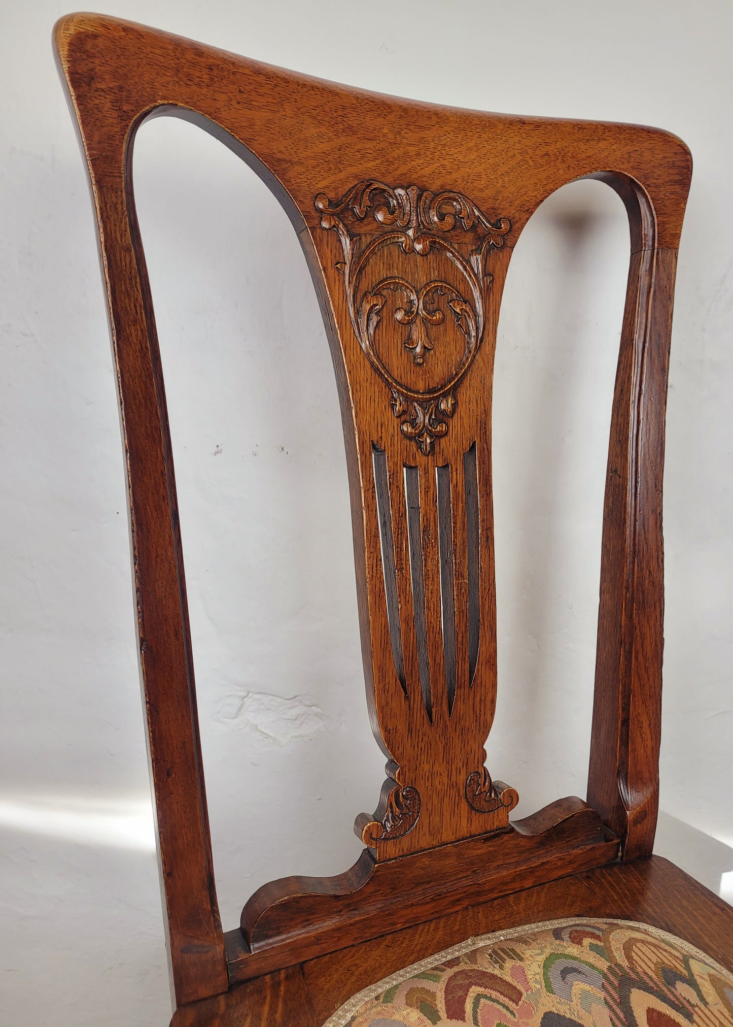 Pair Of Chairs Arts And Crafts Bedroom 1940s Upholstered Delivery Available