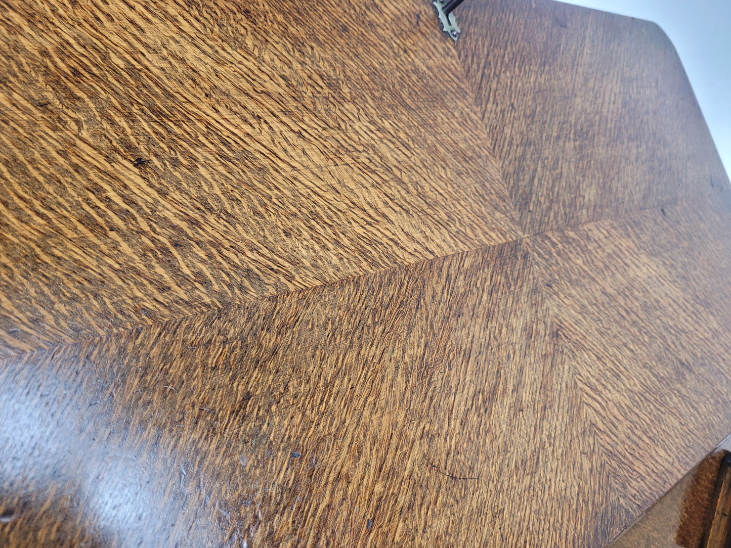 Oak Writing Bureau Desk Vintage 1960's Key & Lock Delivery Available