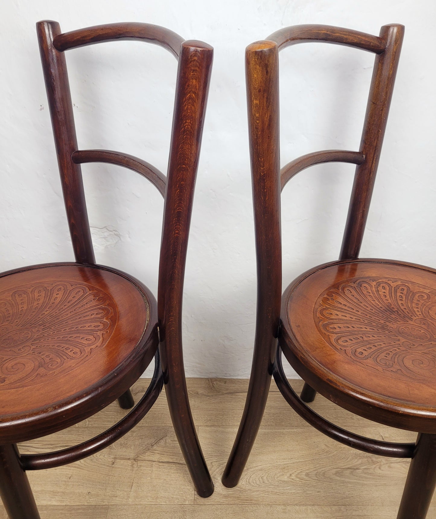 Thonet Style Bentwood Chairs Bistro Cafe 1950's Vintage Postage Available