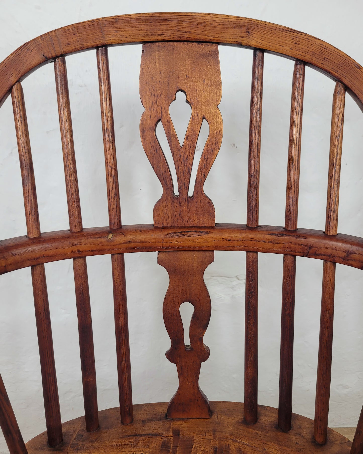 Victorian Windsor Armchair HoopBack Crinoline Stretcher 19thC Delivery Available