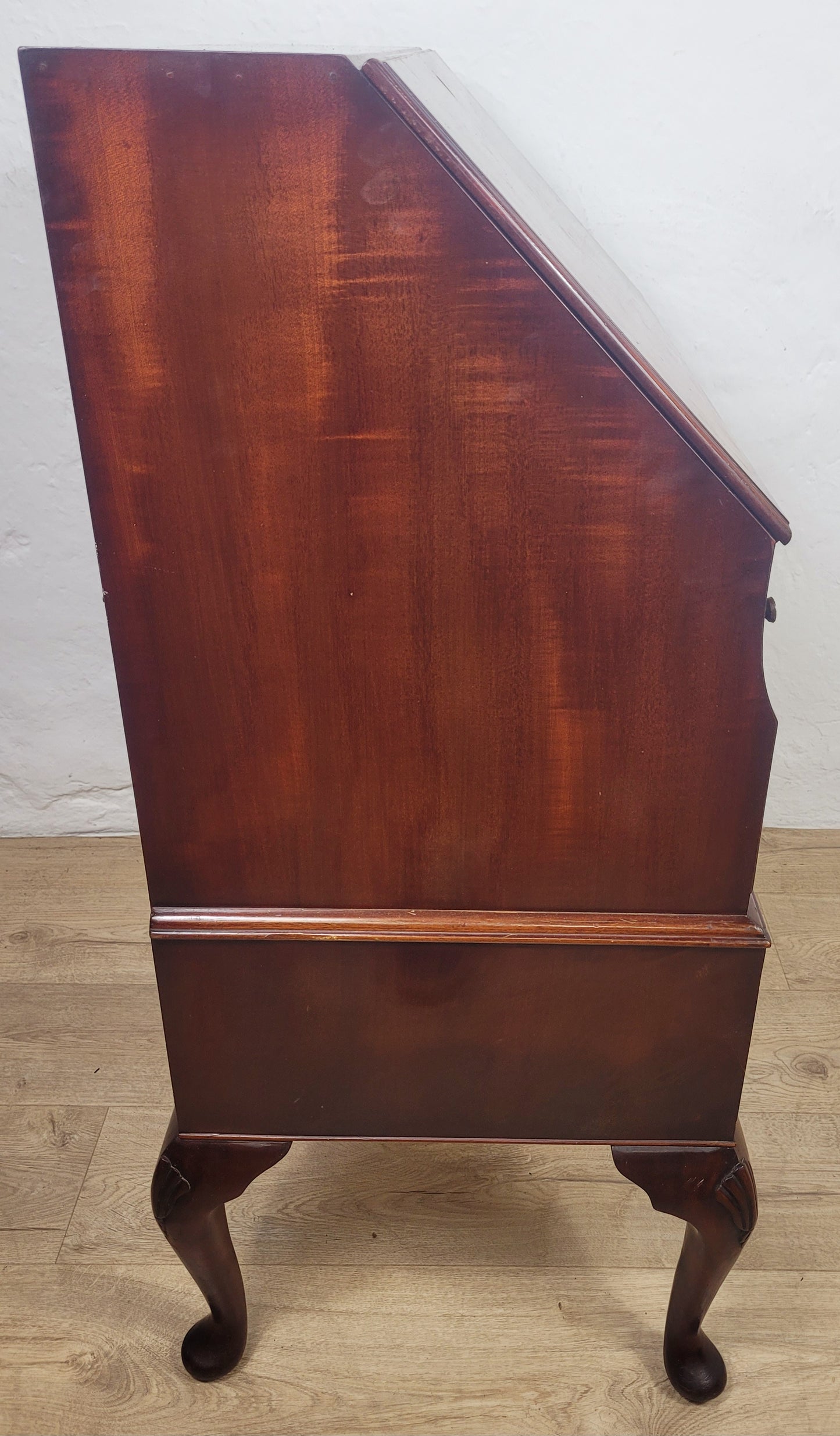 Vintage Writing Bureau Desk Burton Reprod Drawers Mid 20thC Delivery Available