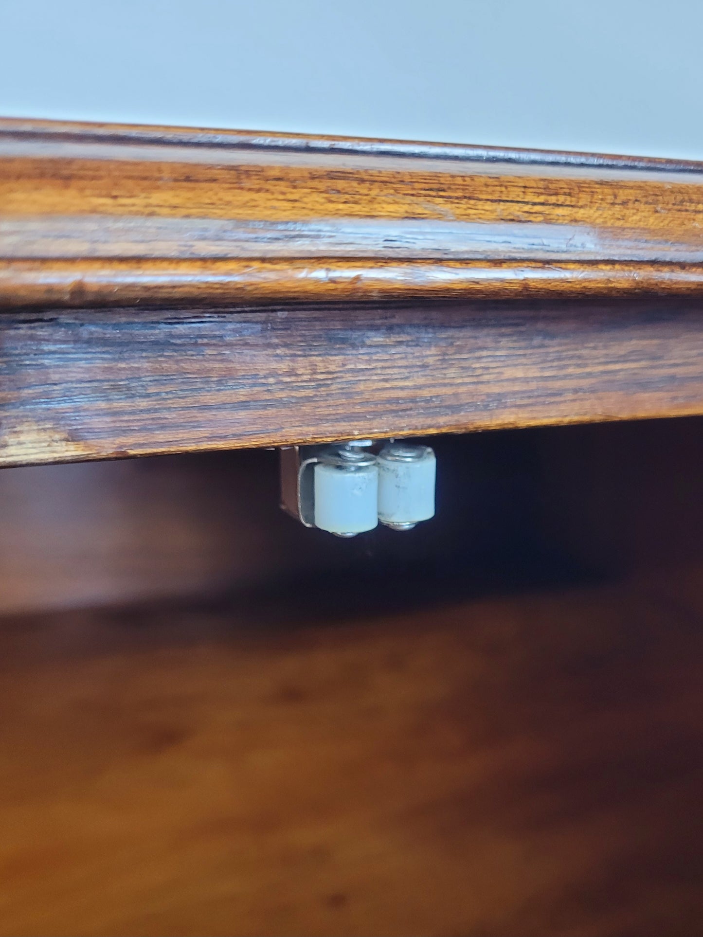 Walnut Tallboy Dresser Cabinet Linen Storage Vintage 1930s Delivery Available