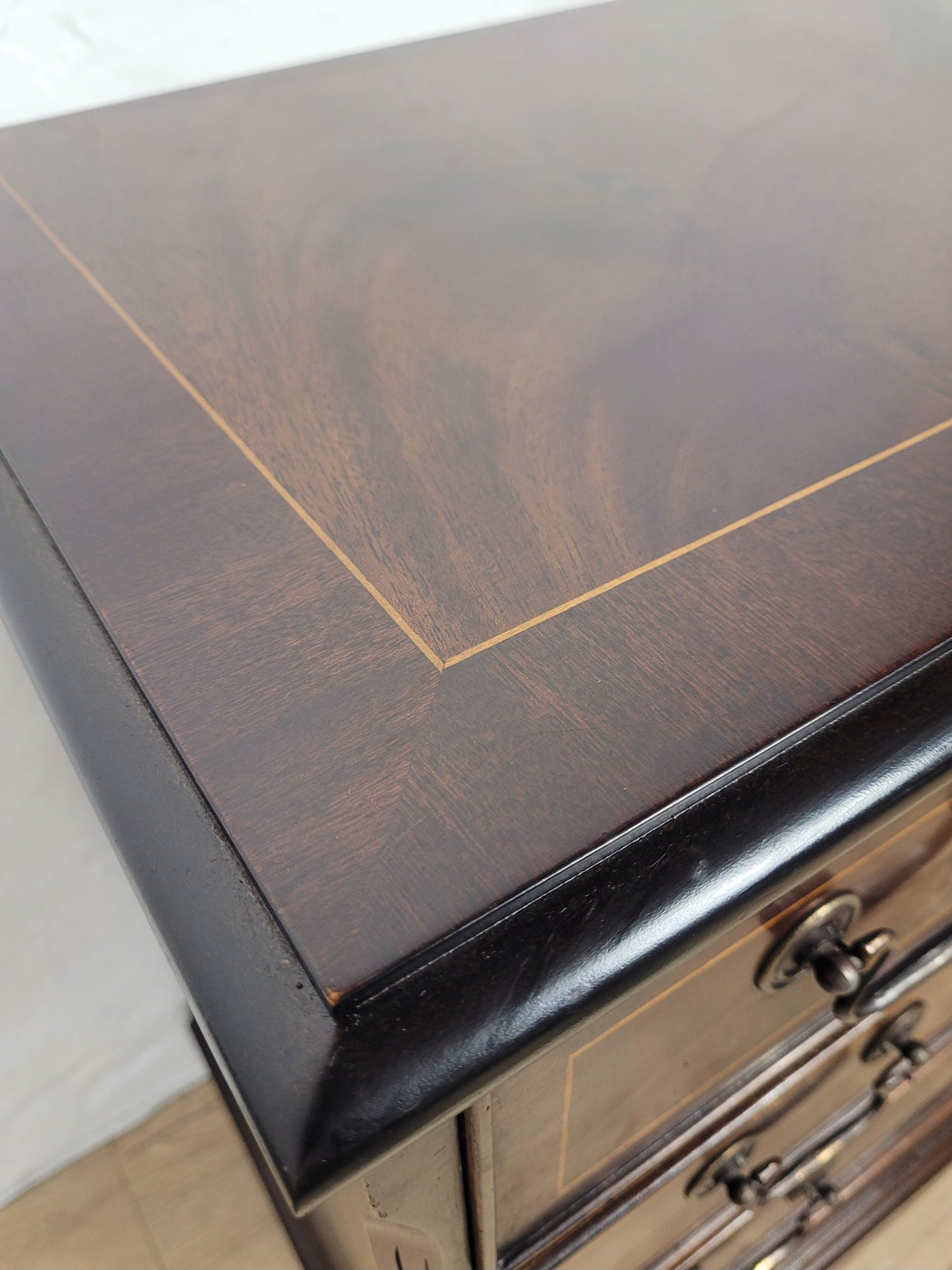 Vintage Chest Of Drawers 5 Bedroom 1950 Mahogany Antique Style Postage Available