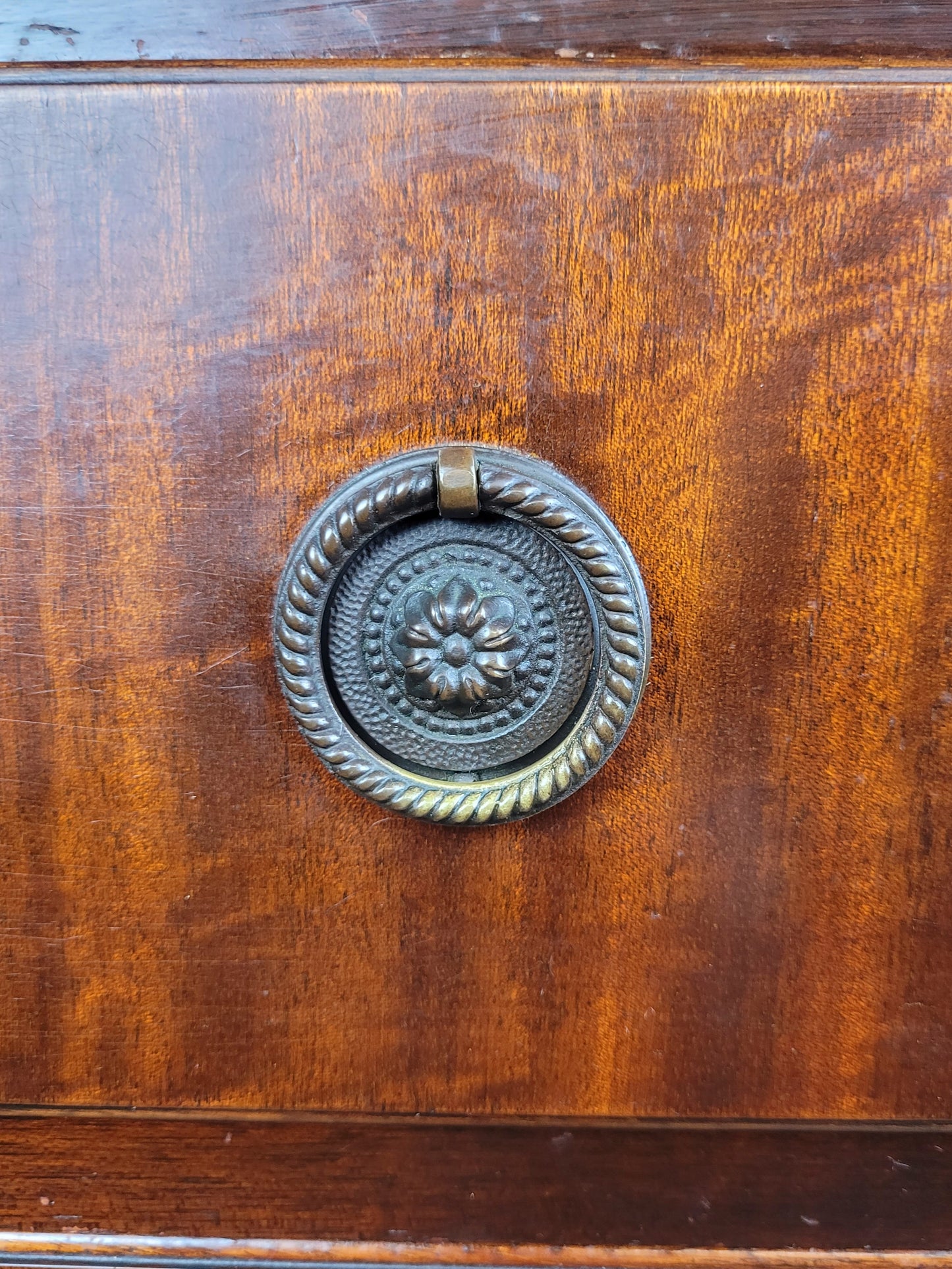 Vintage Chest Of Drawers 1930s Antique Style Repro Mahogany Delivery Available