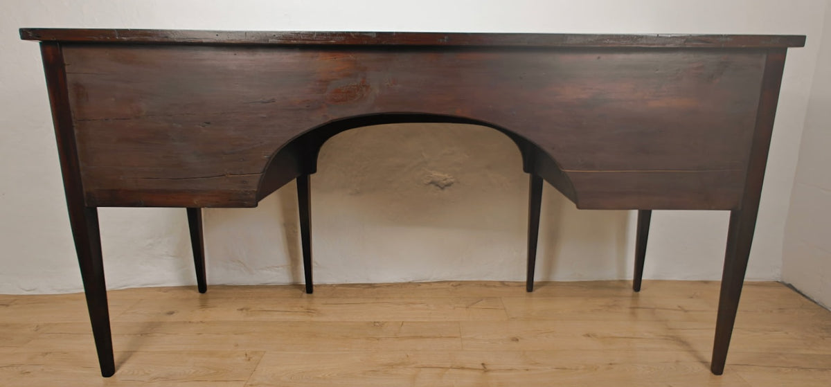 Georgian Sideboard Serpentine Front C1830 English Mahogany Delivery Available