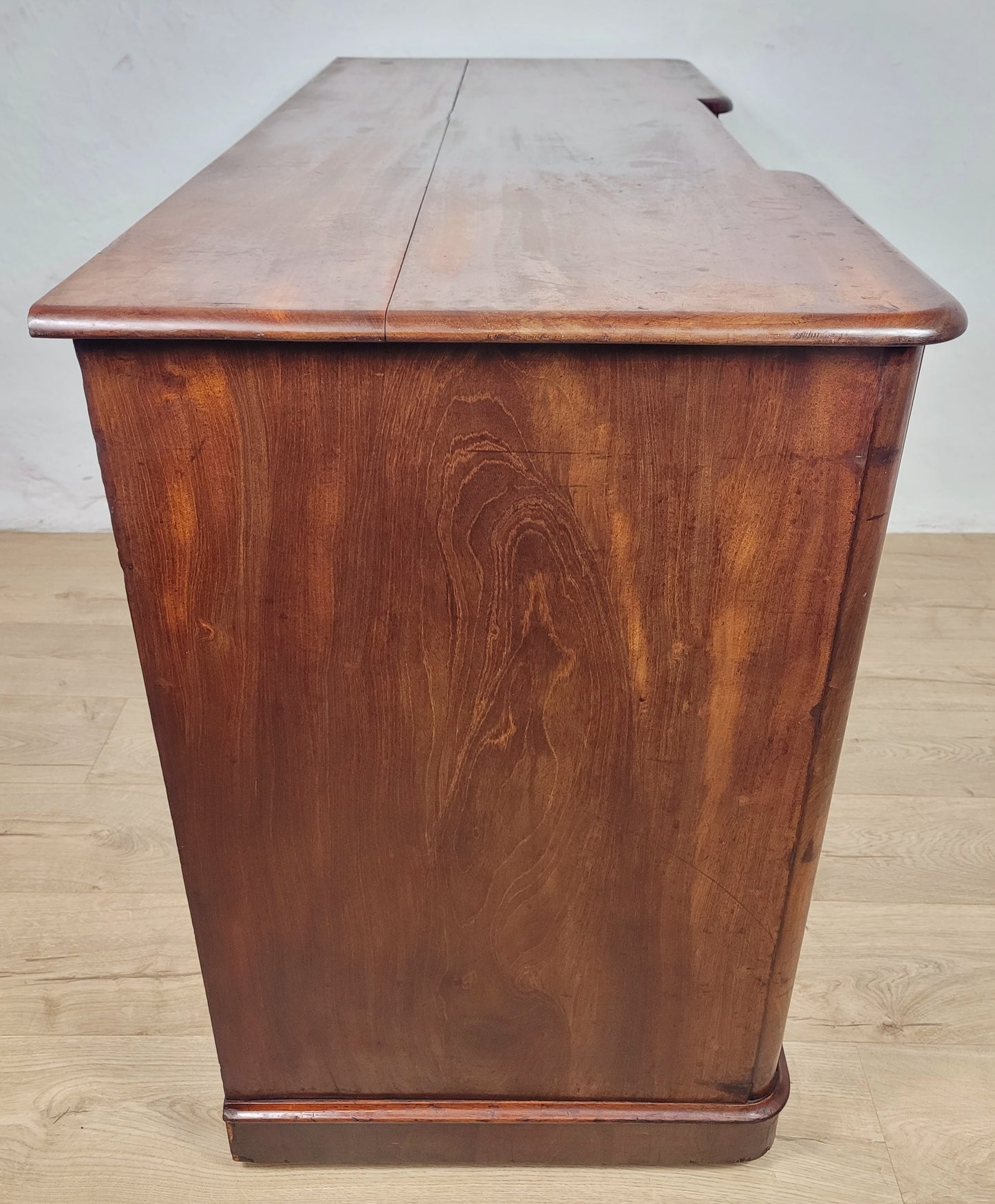 Victorian Writing Desk Knee Hole English 1890 Mahogany Antique Delivery Available