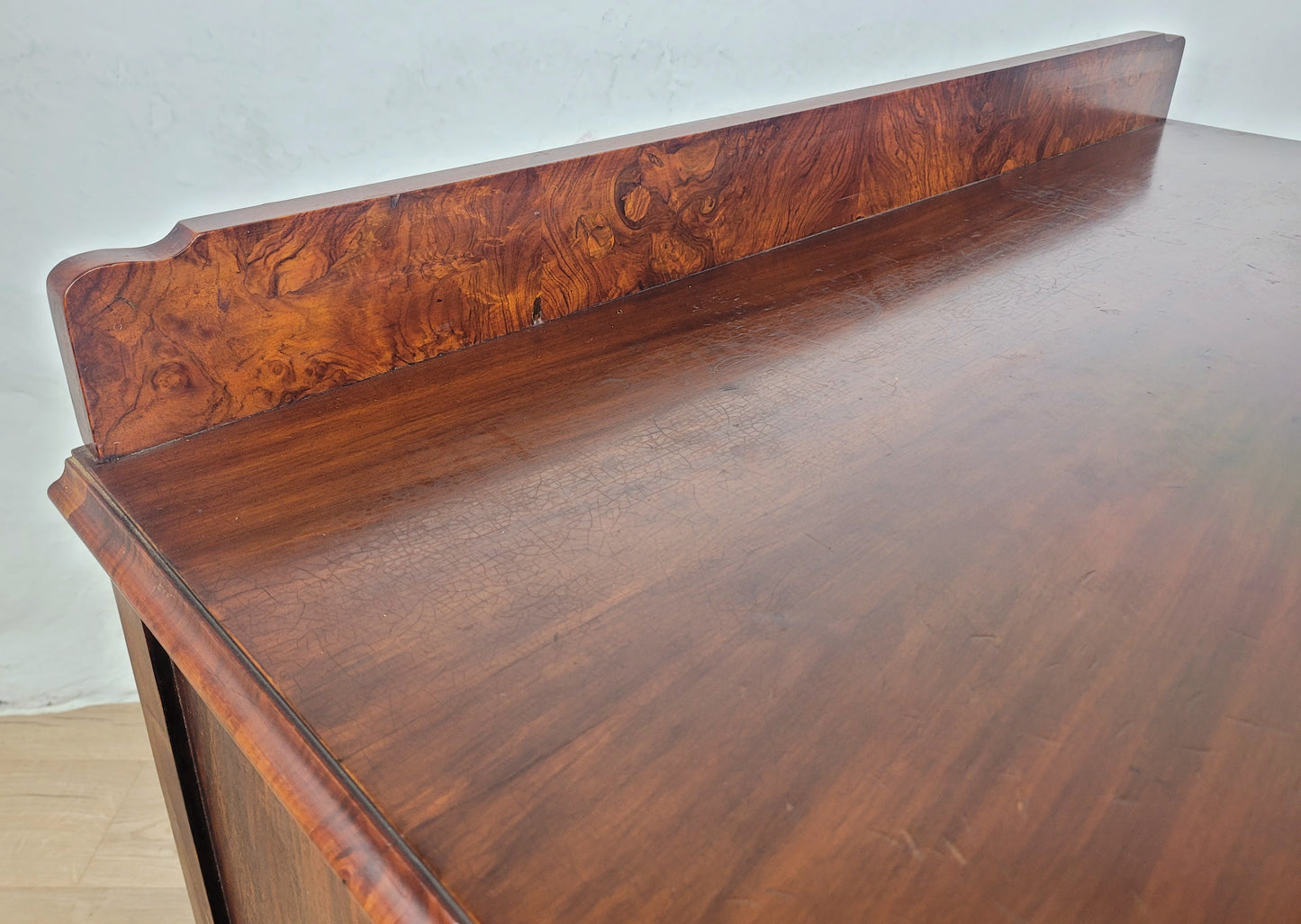 Victorian Walnut Writing Desk Sideboard Antique English Delivery Available