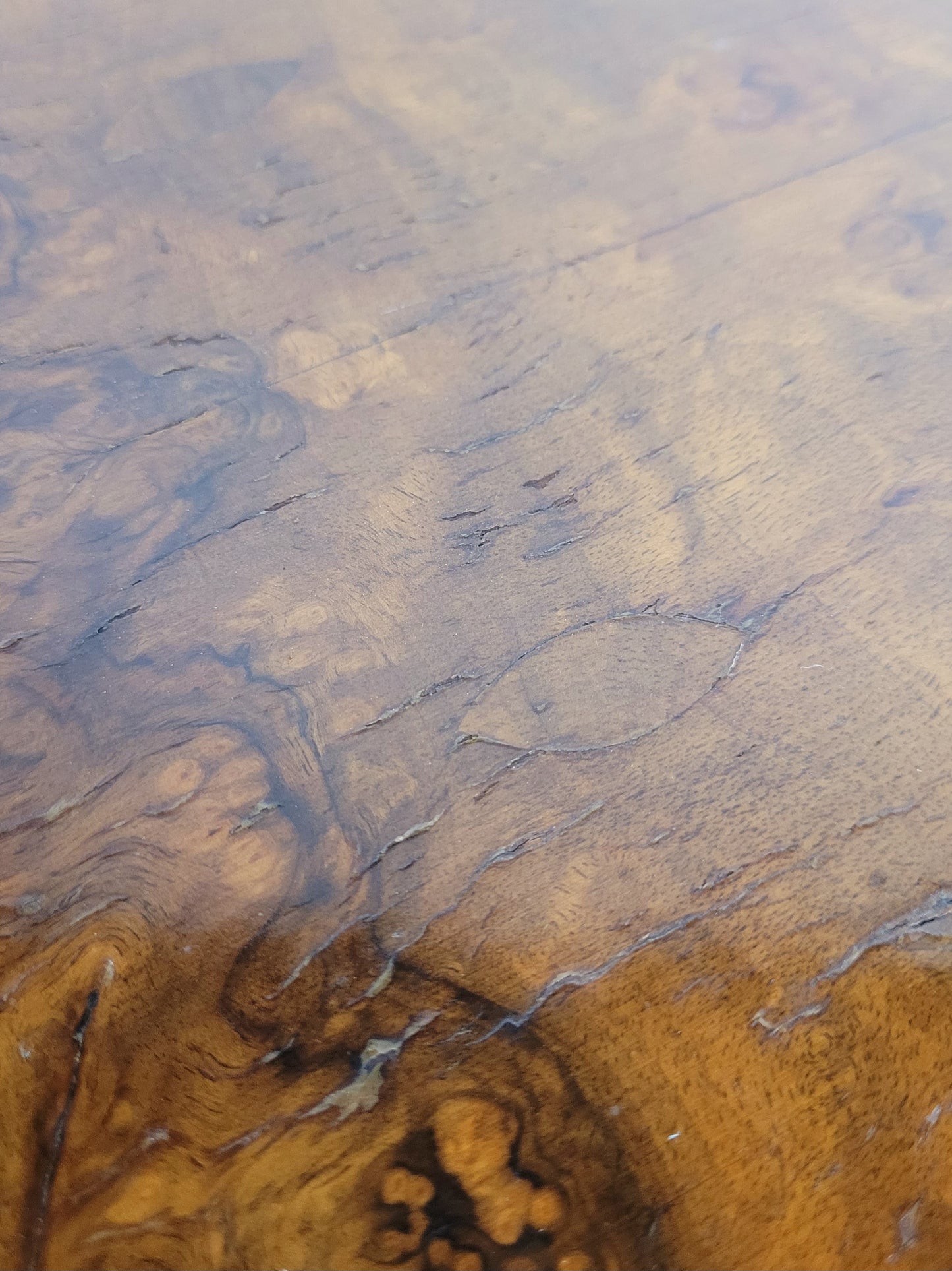 Chest Of Drawers Walnut Antique Style Drop Handles 'Cameo' Postage Available