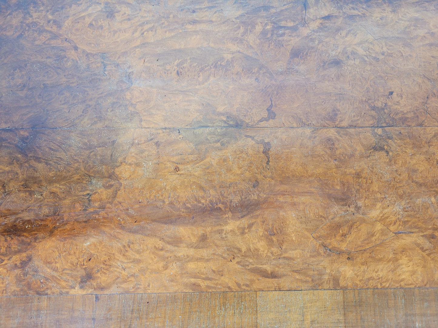 Walnut Writing Desk 18th-Century Style Knee Hole Drawers Delivery Available