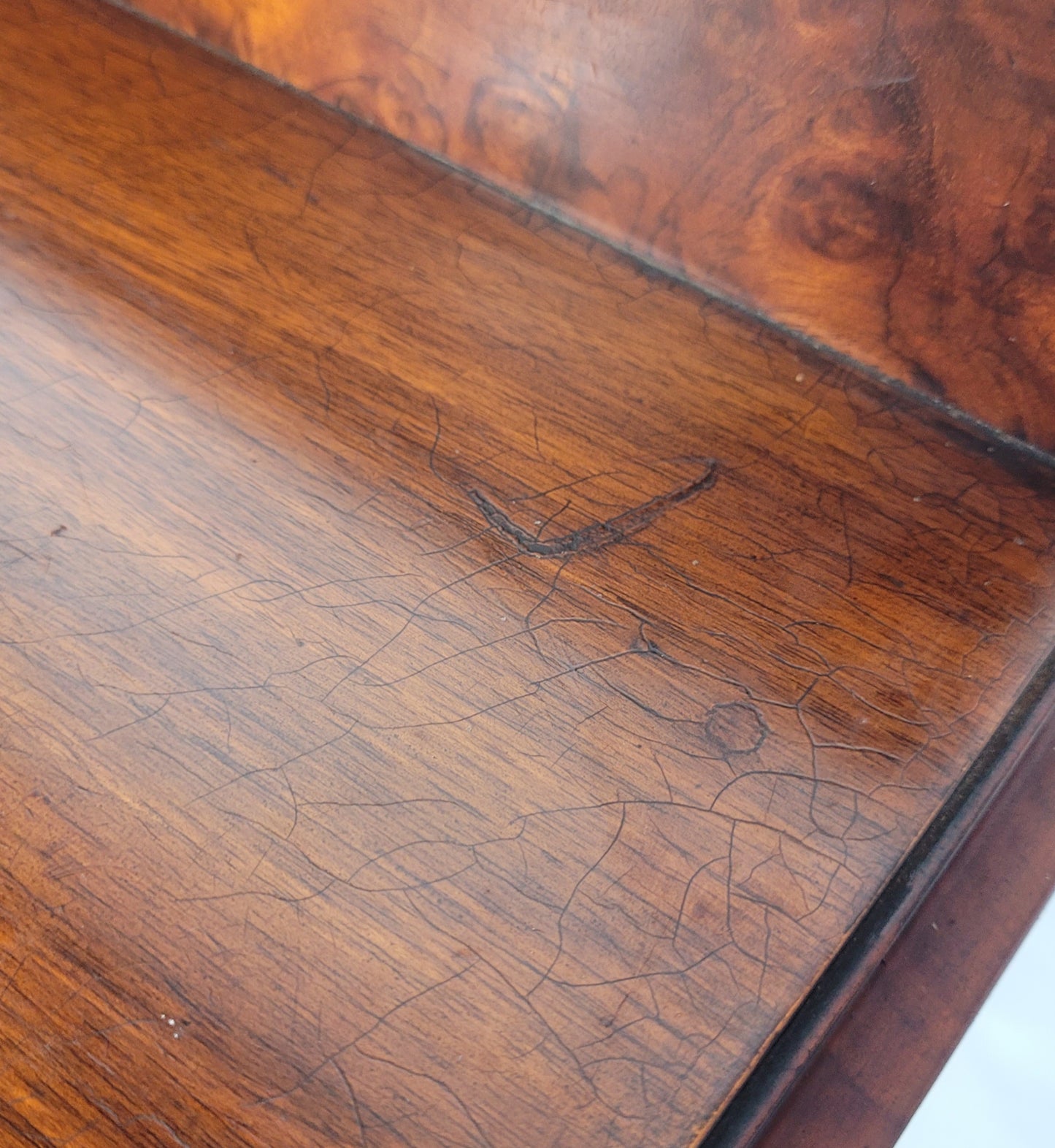 Victorian Walnut Writing Desk Sideboard Antique English Delivery Available