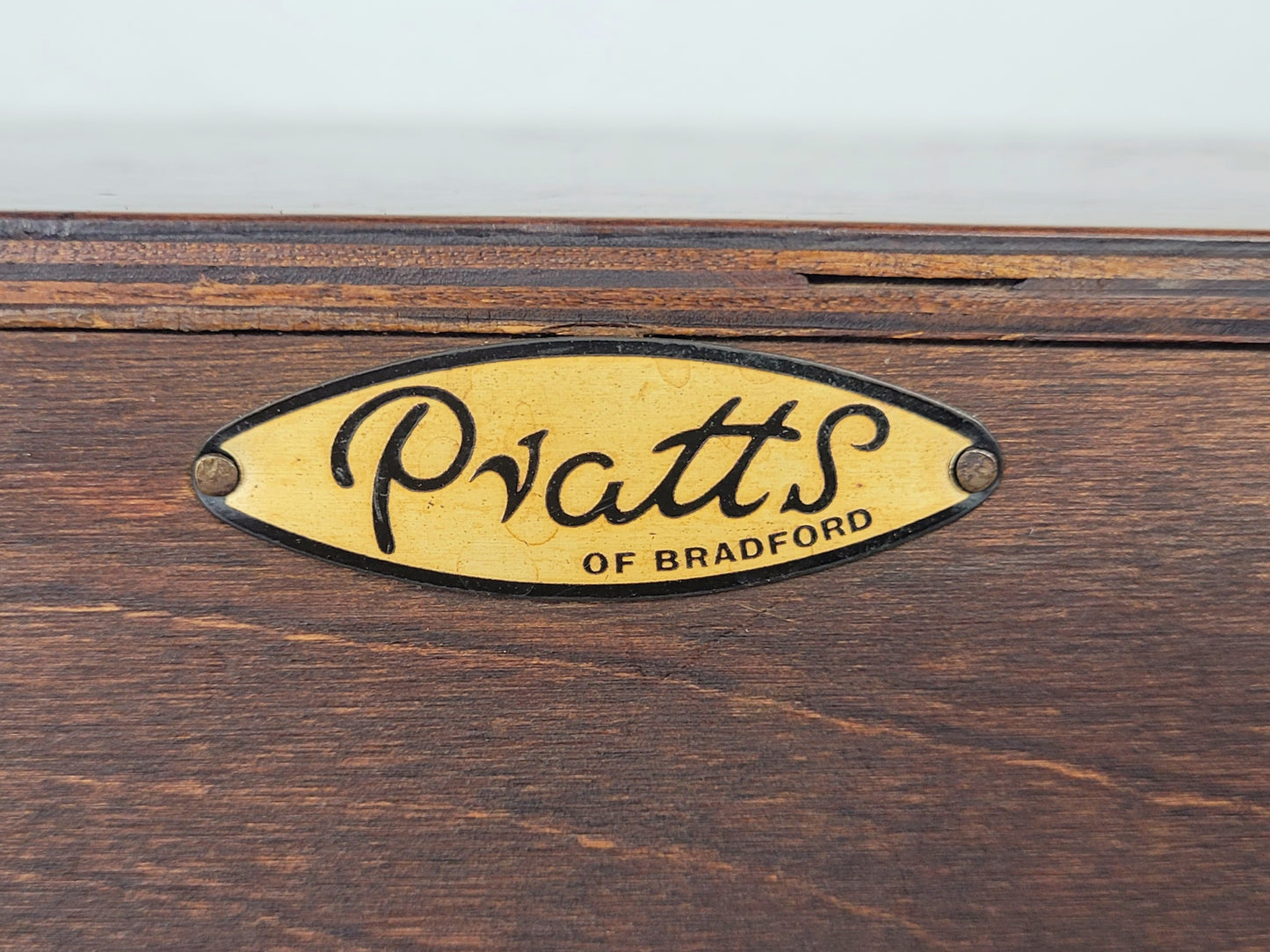 Edwardian Writing Bureau Desk Walnut 'Pratts' Lock and Key Delivery Available