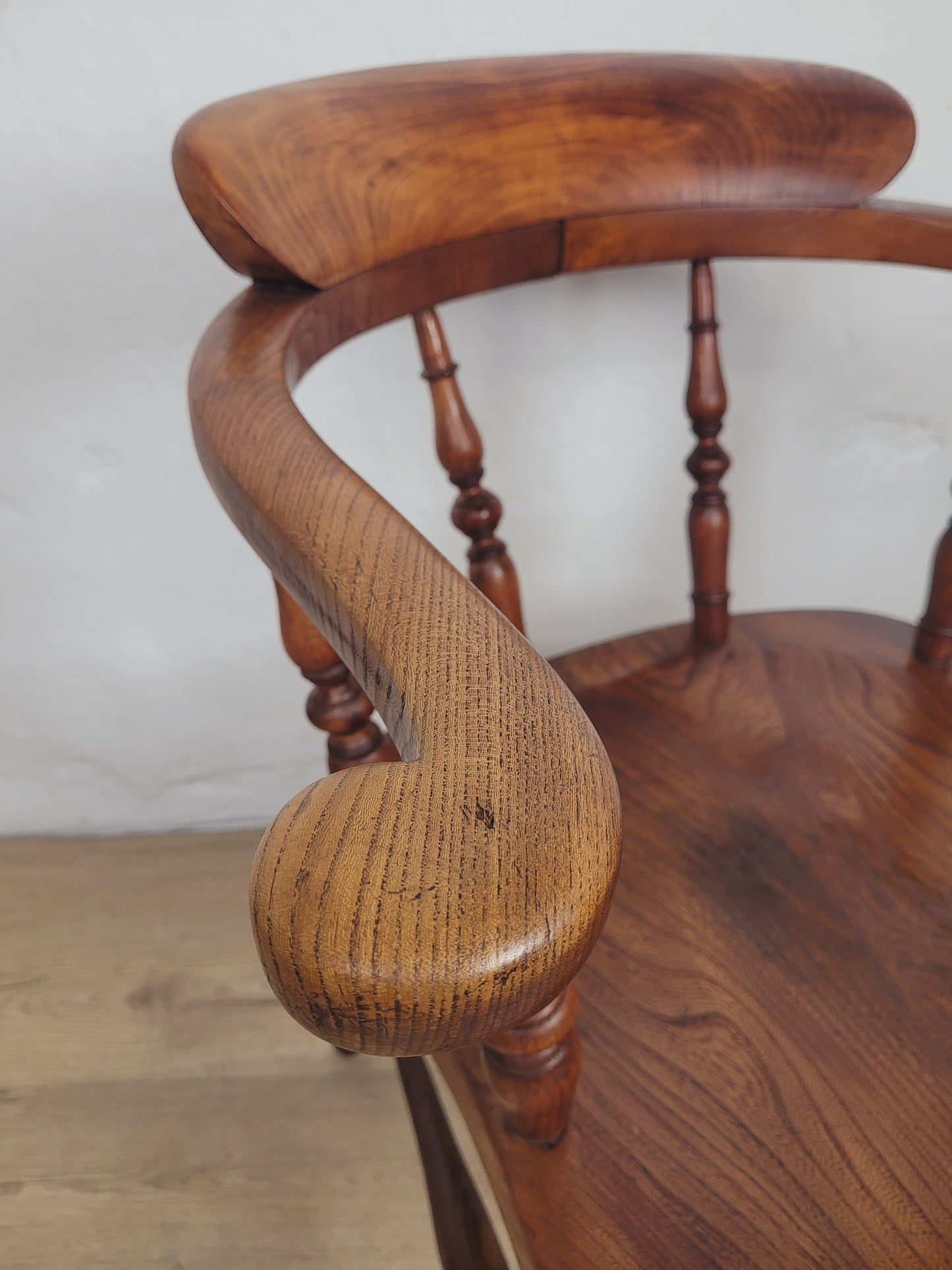 Smokers Bow Armchair Victorian Country Farmhouse Ash & Elm Delivery Available