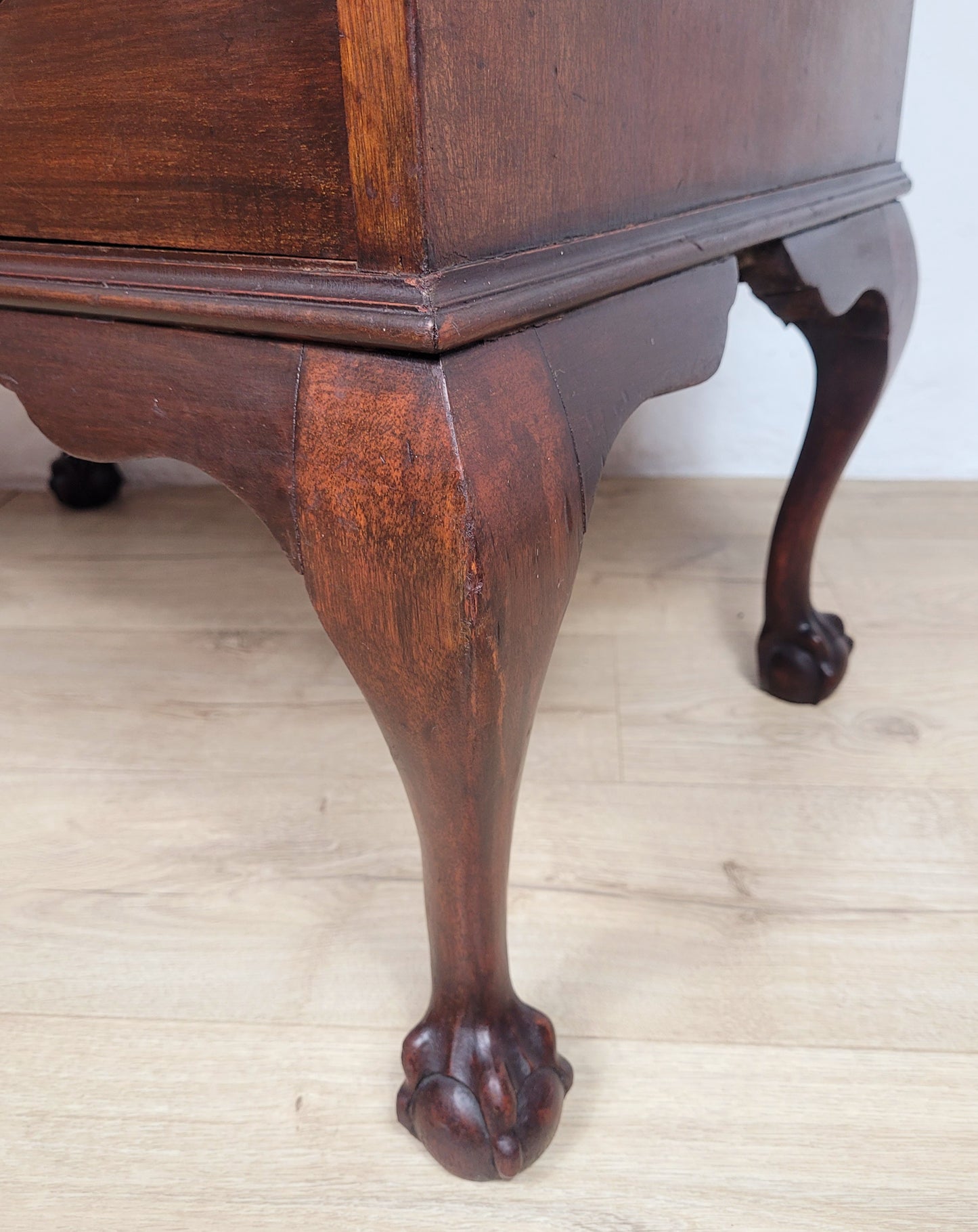 Vintage Writing Bureau Desk Key Lockable Drawers Leather 1930 Delivery Available