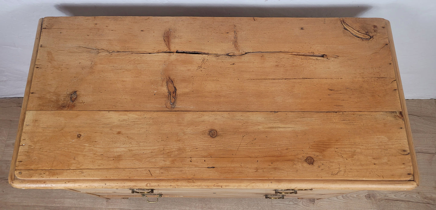 Victorian Chest Of Drawers Pine 2 Over 3 Country Rustic Delivery Available