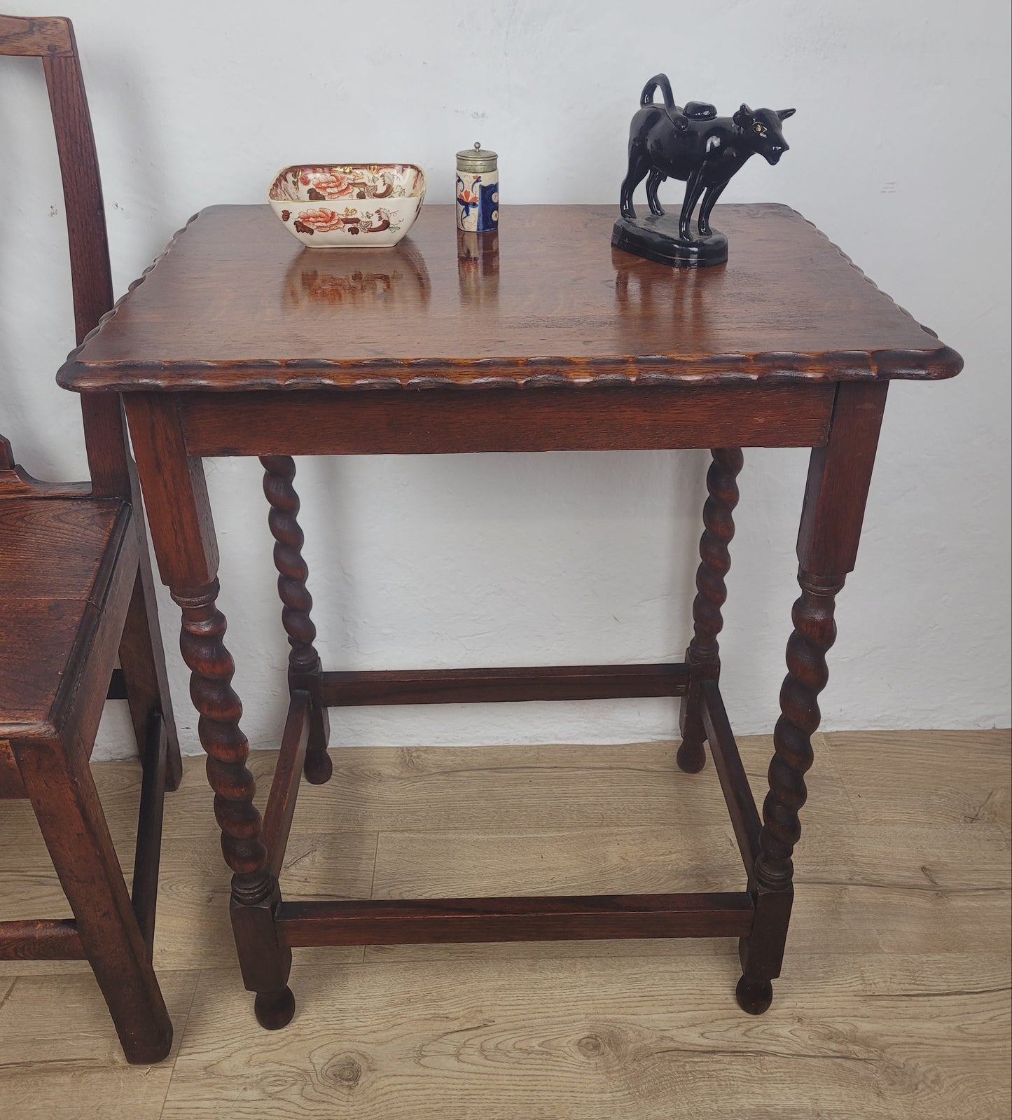 Victorian Occasional Table Barley Twist Country English Postage Available