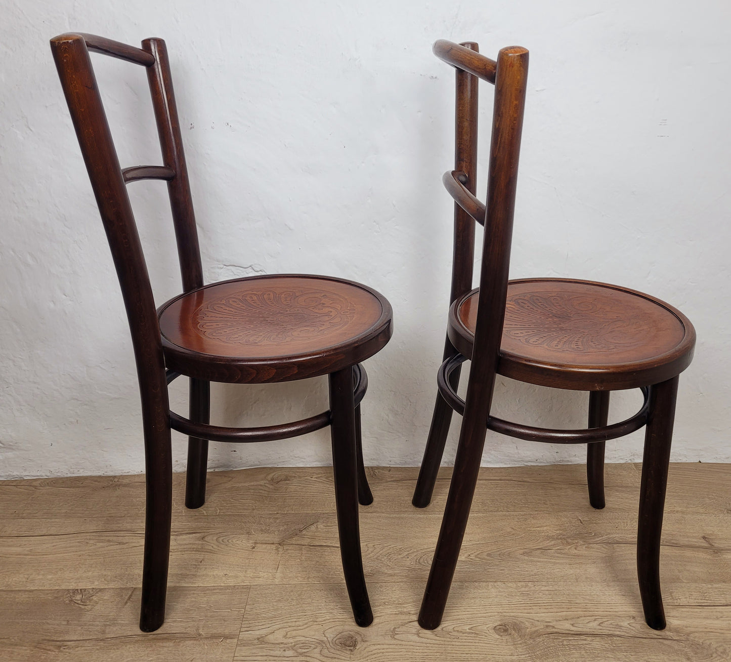 Thonet Style Bentwood Chairs Bistro Cafe 1950's Vintage Postage Available
