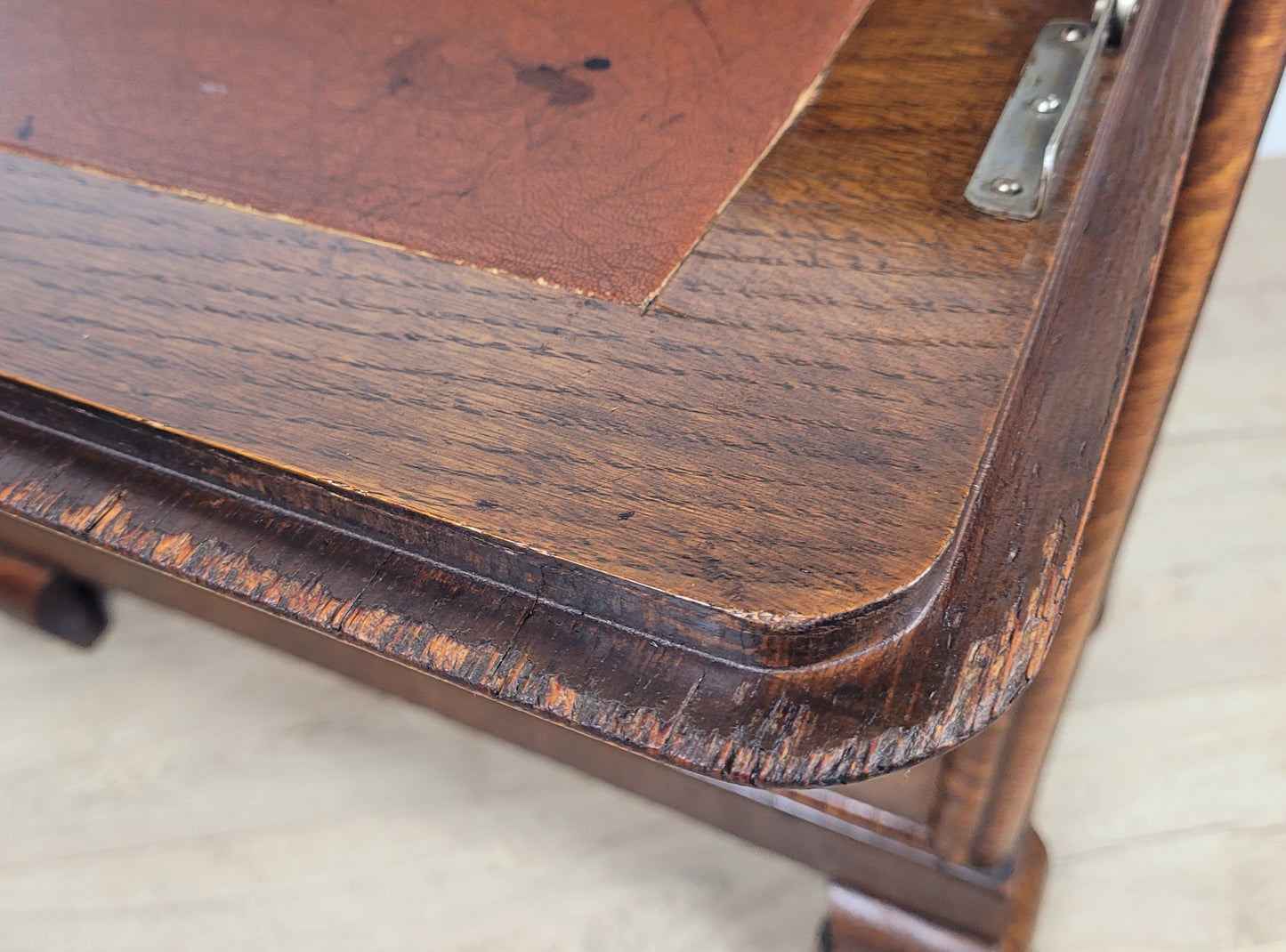 Oak Writing Bureau Desk Vintage 1960's Key & Lock Delivery Available