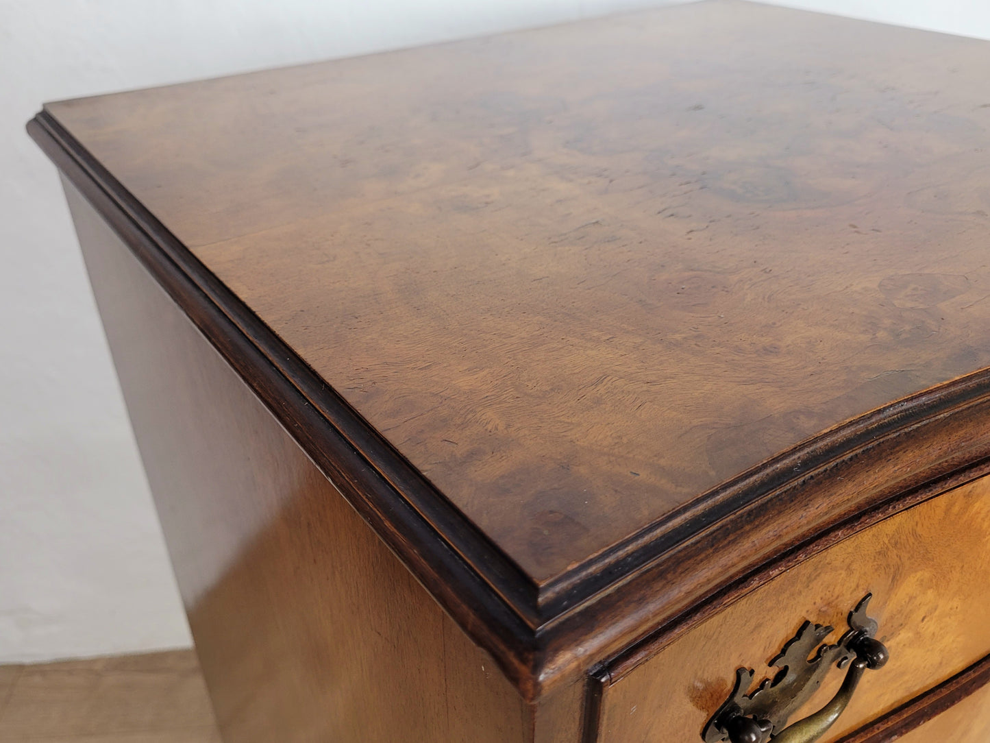 Chest Of Drawers Walnut Antique Style Drop Handles 'Cameo' Postage Available