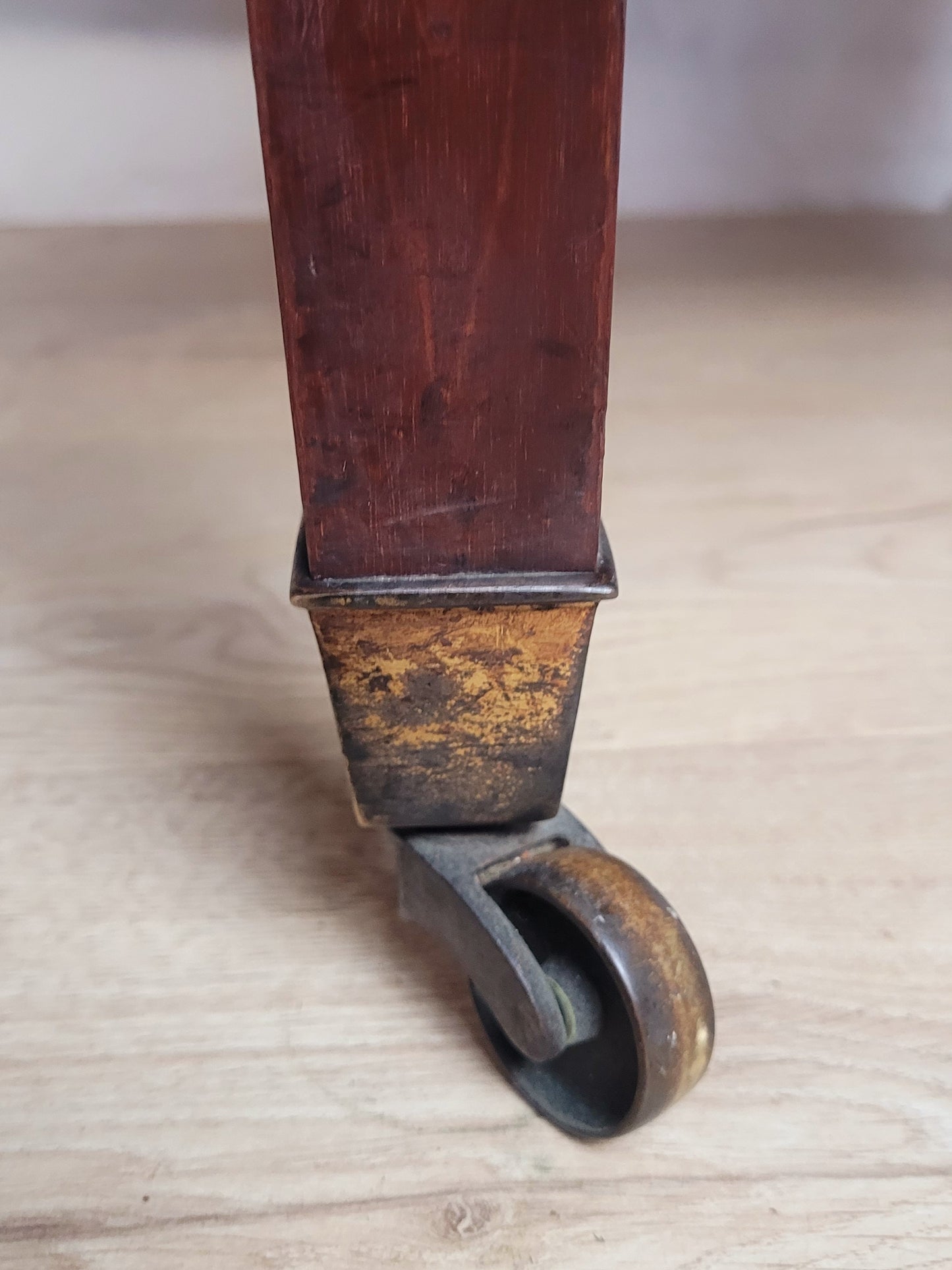 Edwardian Writing Desk Knee Hole Antique Castors Drawers 1910 Delivery Available