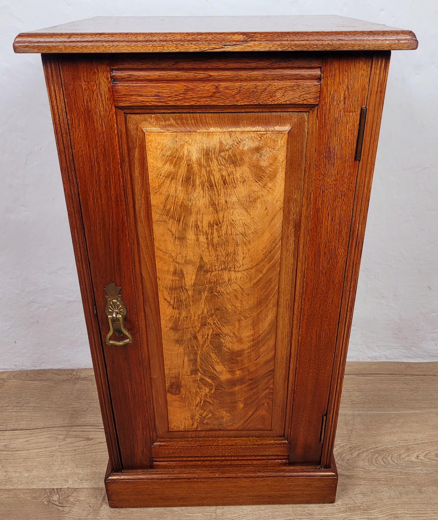 Walnut Bedside Cabinet Vintage Mid 20th Century Postage Available