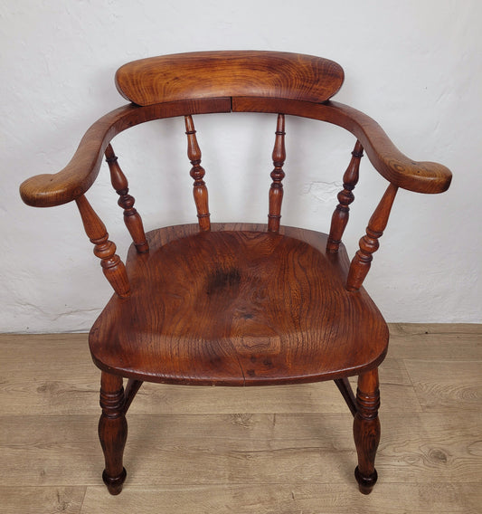 Smokers Bow Armchair Victorian Country Farmhouse Ash & Elm Delivery Available