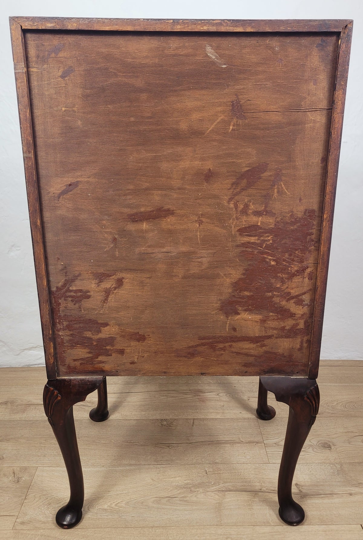 Walnut Writing Desk Bureau Ladies Lock & Key Queen Anne 1920s Delivery Available