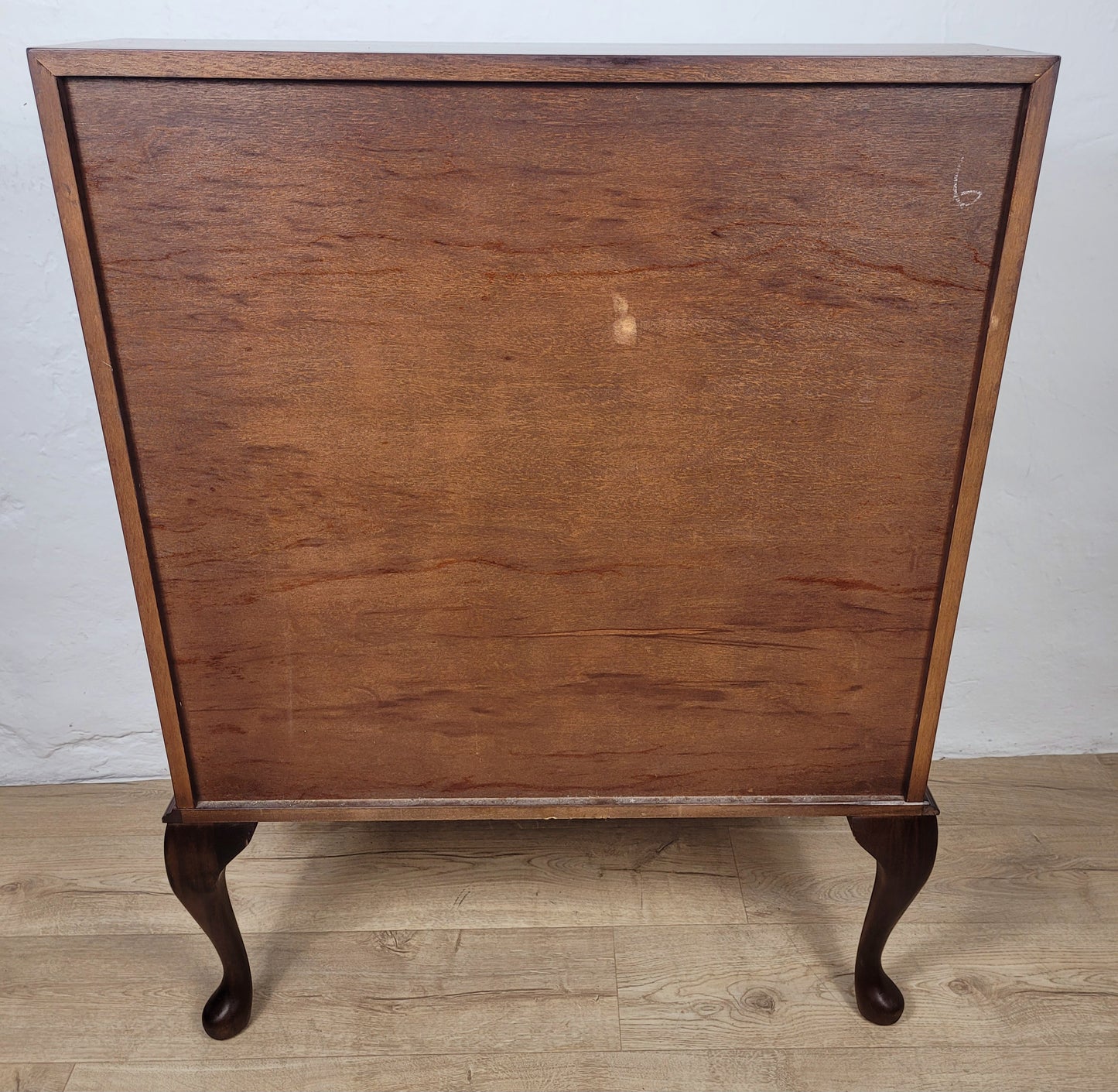 Vintage Writing Desk Bureau Key Lockable Drawers Leather 1950 Delivery Available