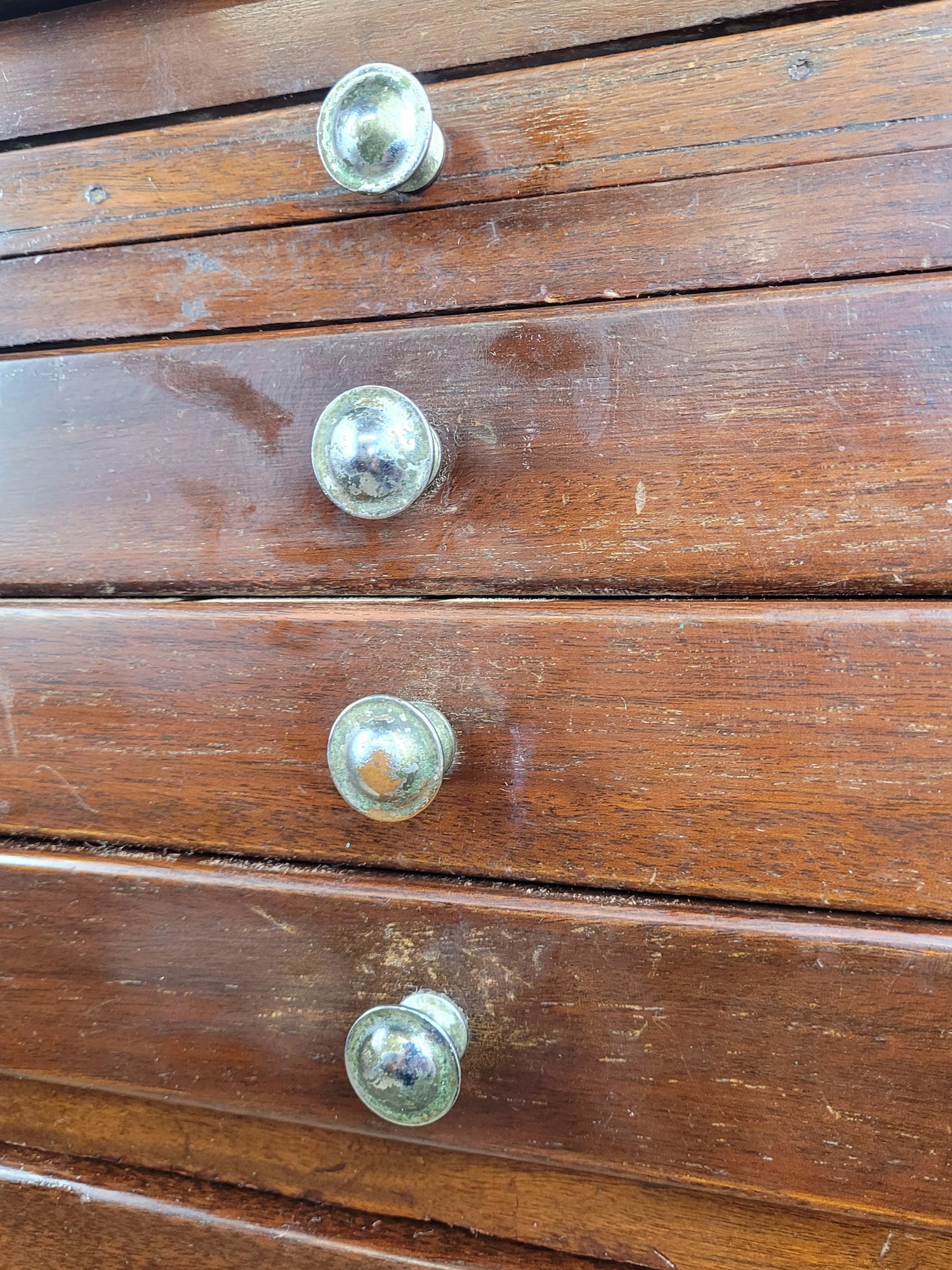 Dentist Collector Cabinet Vintage English Marble 17 Drawers Delivery Available