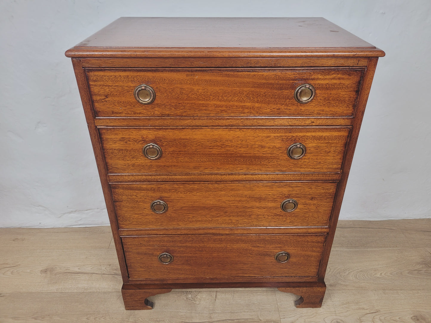 Vintage Chest Of Drawers Bedroom Mahogany 20th Century English Postage Available