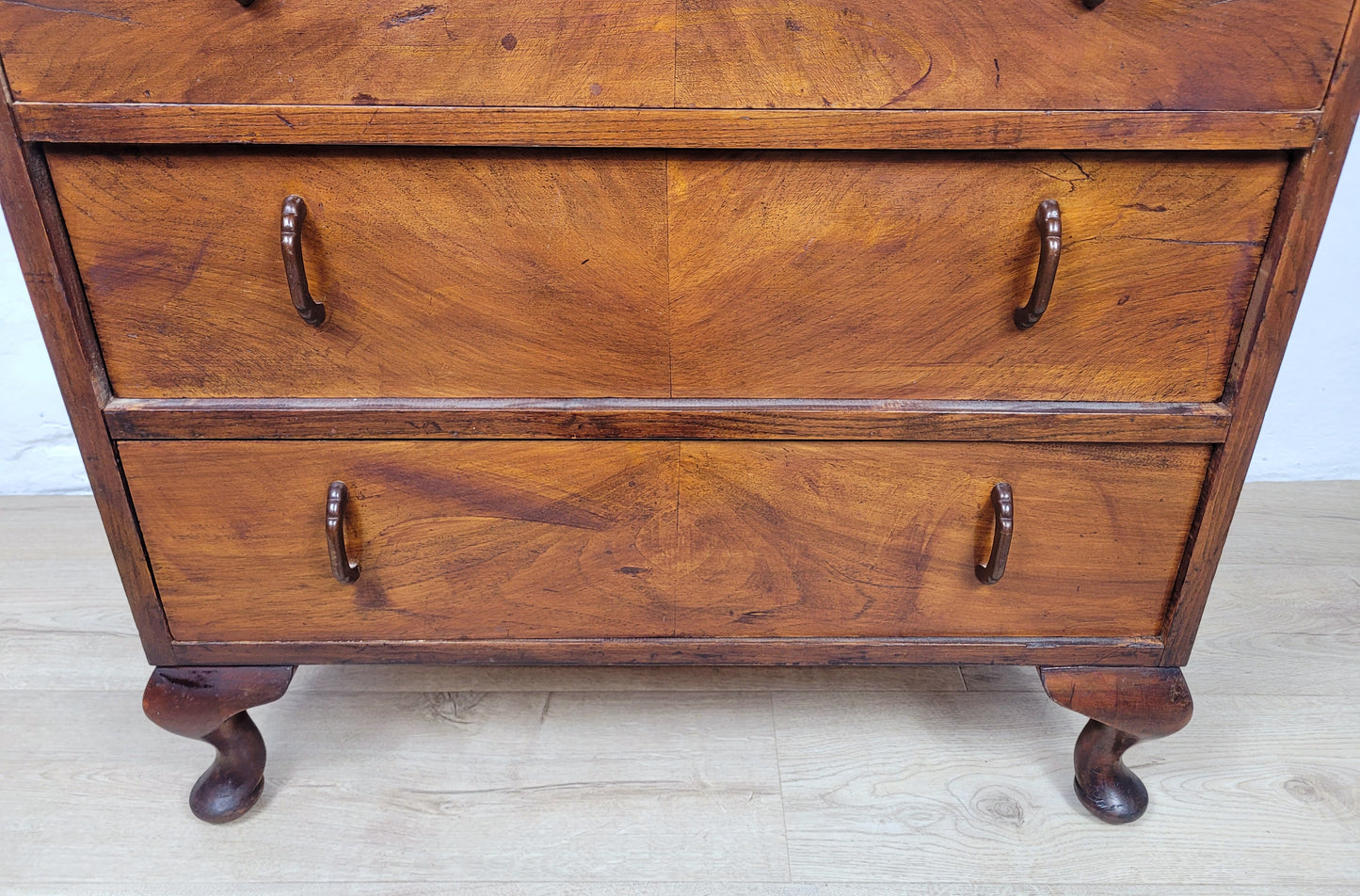 Vintage Chest of Drawers Walnut 1930s Antique Style English Delivery Available
