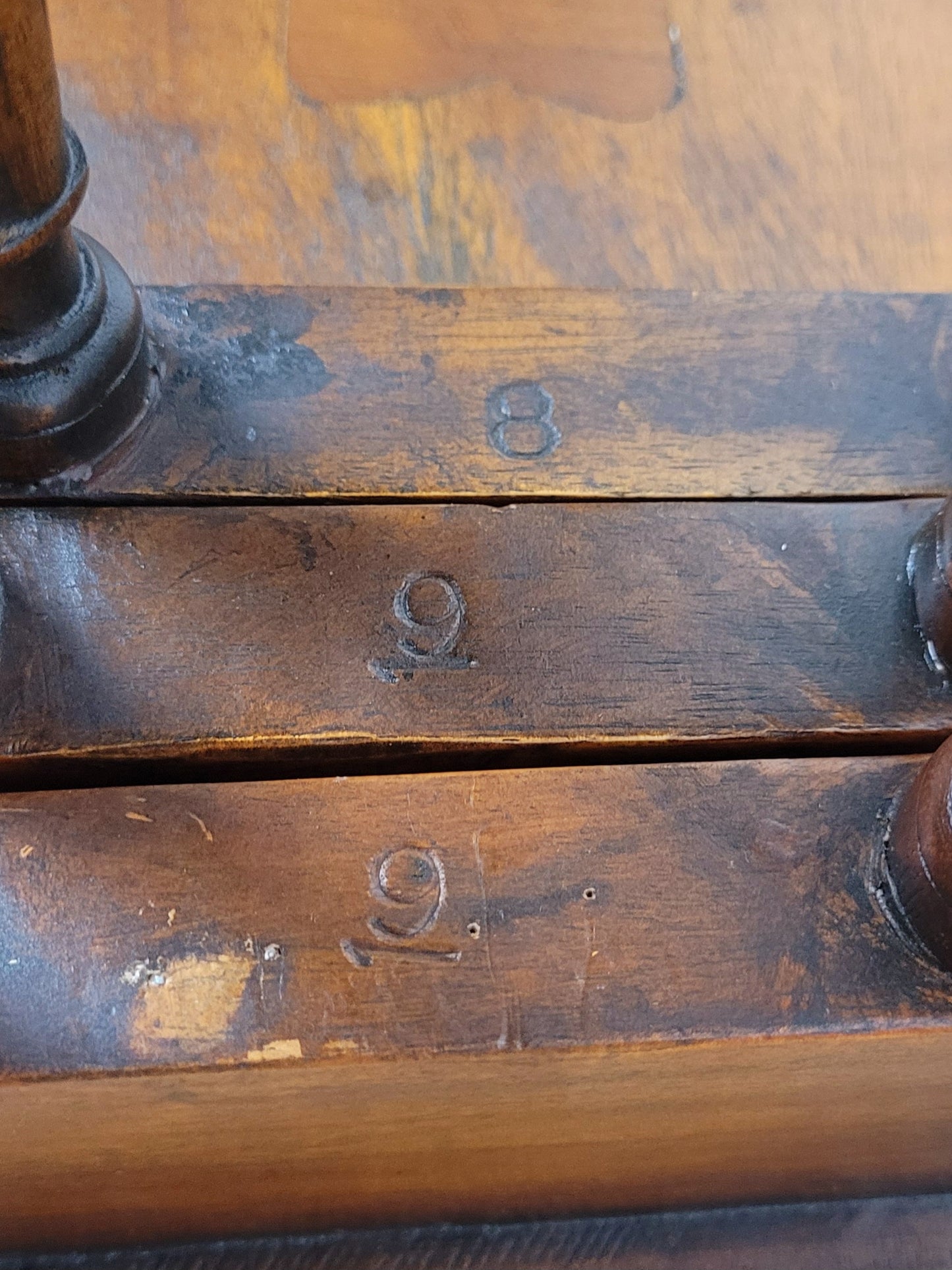 Nest Of Three Tables Victorian Mahogany Antique Postage Available