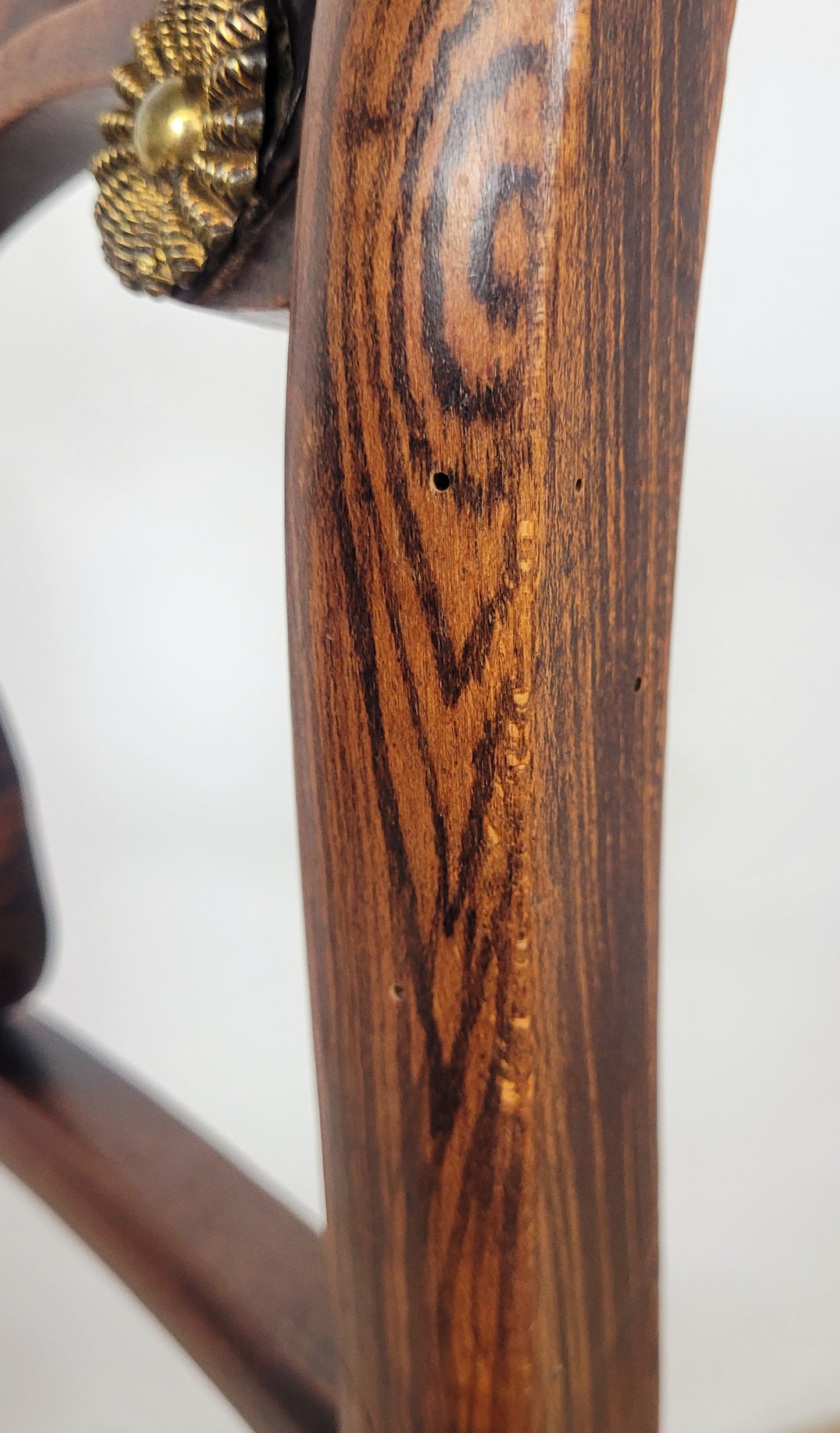 Victorian Pair Of Chairs Carved Upholstered Mahogany Antique Postage Available