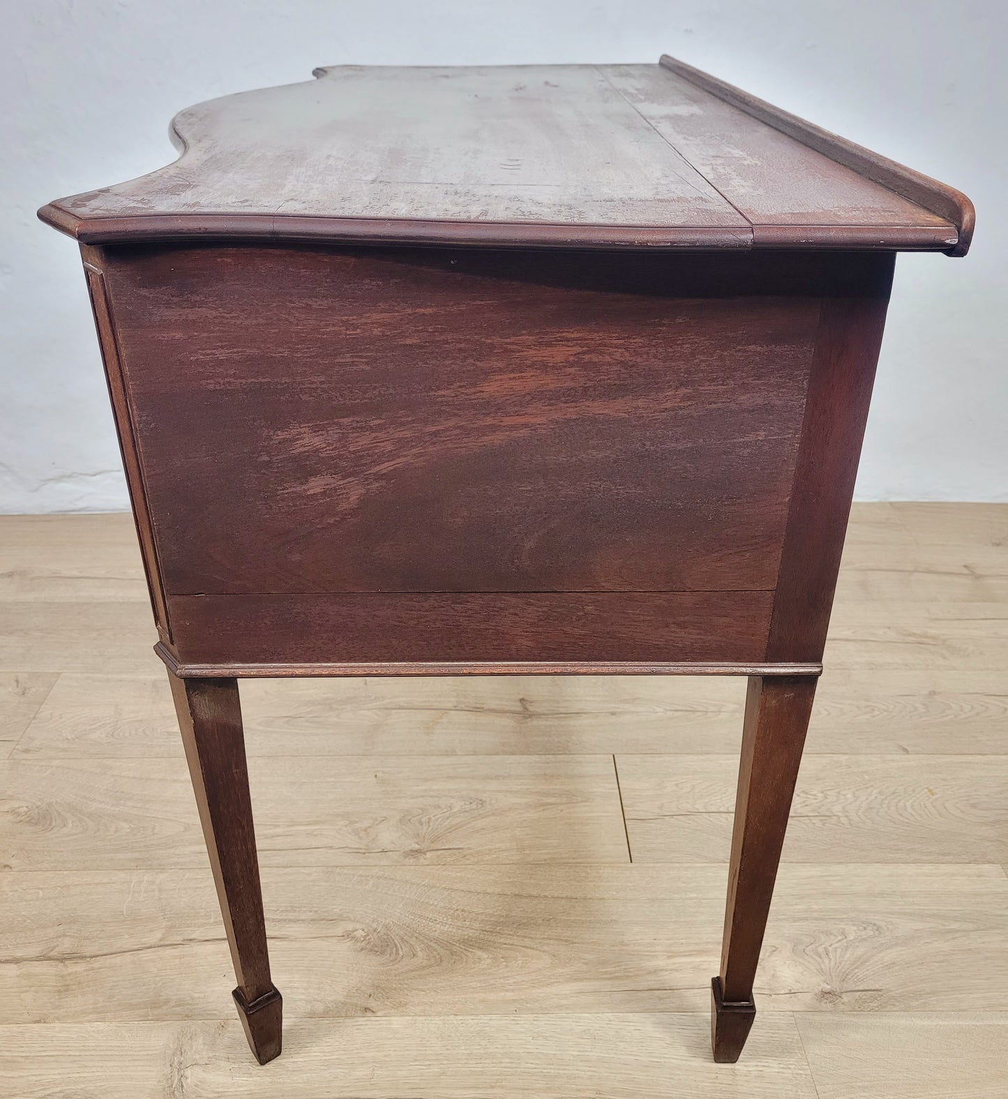 Victorian Ladies Dressing Table Serpentine Antique 1900s Delivery Available