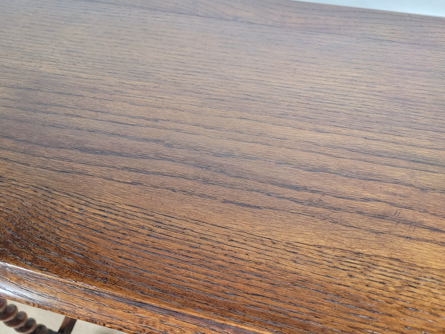 Barley Twist Side Table Vintage Rectangular Country English Postage Available