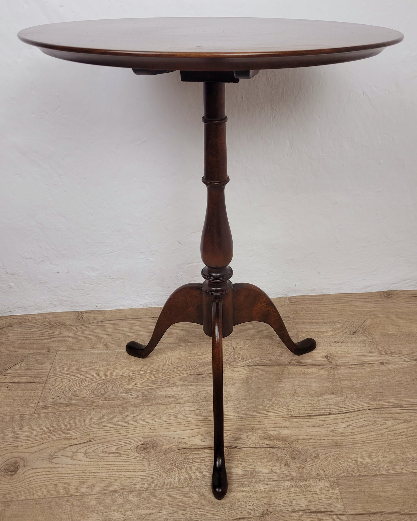 English Tripod Occasional Table Tilt Top Vintage Mid Century Postage Available