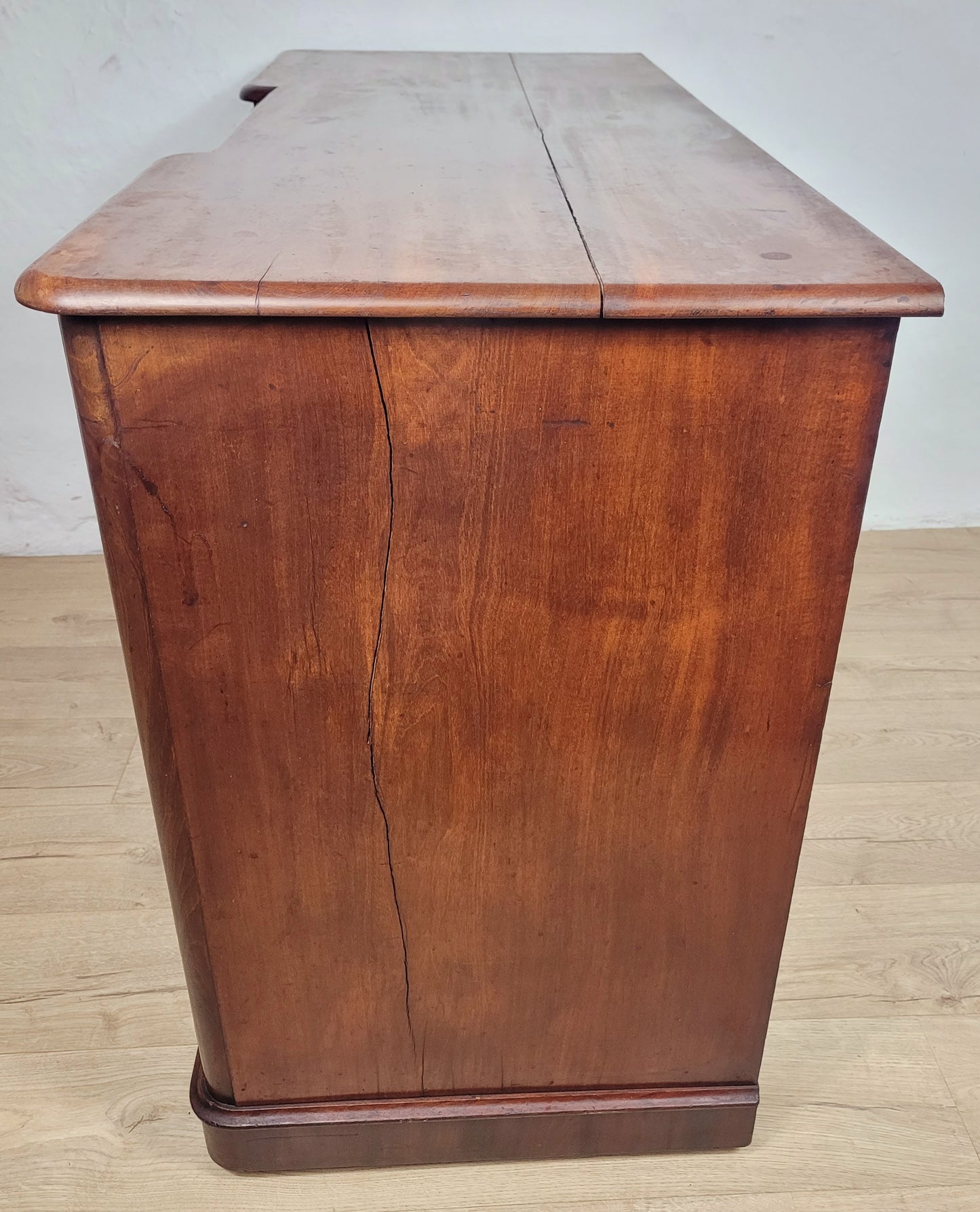 Victorian Writing Desk Knee Hole English 1890 Mahogany Antique Delivery Available