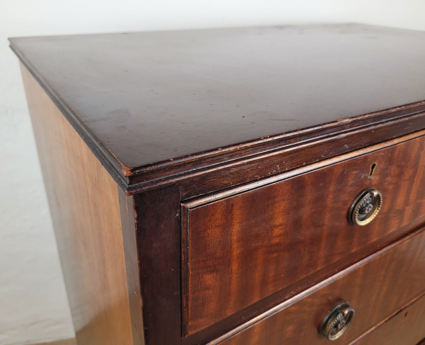 Vintage Chest Of Drawers 1930s Antique Style Repro Mahogany Delivery Available