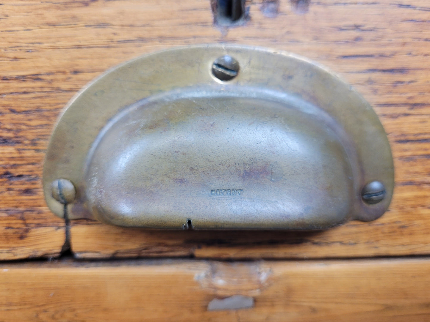 Vintage Single Pedestal Desk 1930s Oak Country Farmhouse Delivery Available