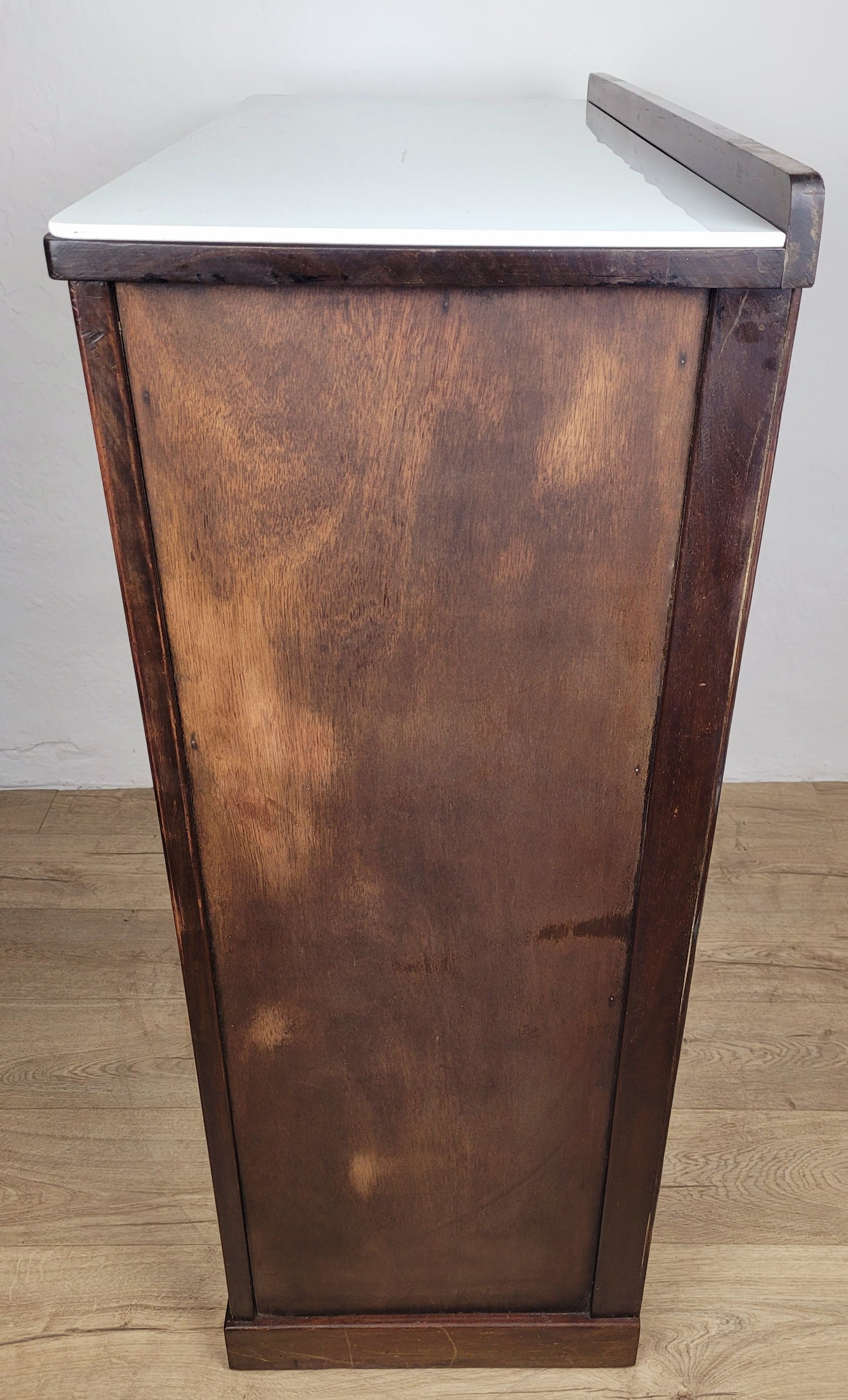 Dentist Collector Cabinet Vintage English Marble 17 Drawers Delivery Available