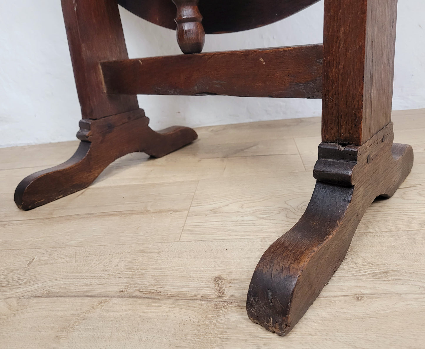 Vigneron Wine Tasting Table French Tilt Top Oak 19th Century Delivery Available