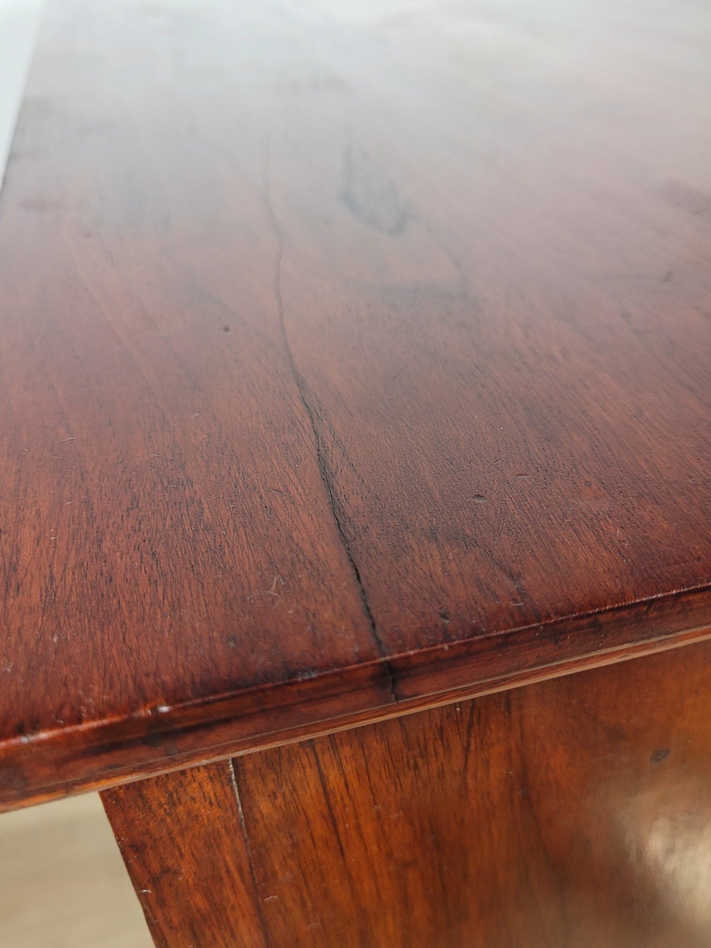 Edwardian Chest of Drawers Walnut 2 Over 3 1910s Drop Handles Delivery Available