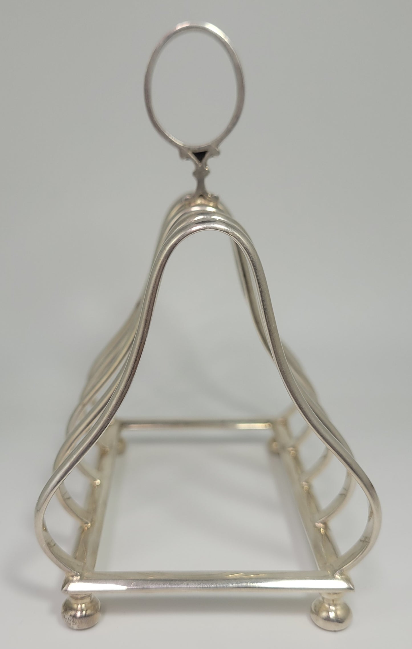 Sheffield Silver Toast Rack Hallmarked English Edwardian 1900 Tableware Postage Available