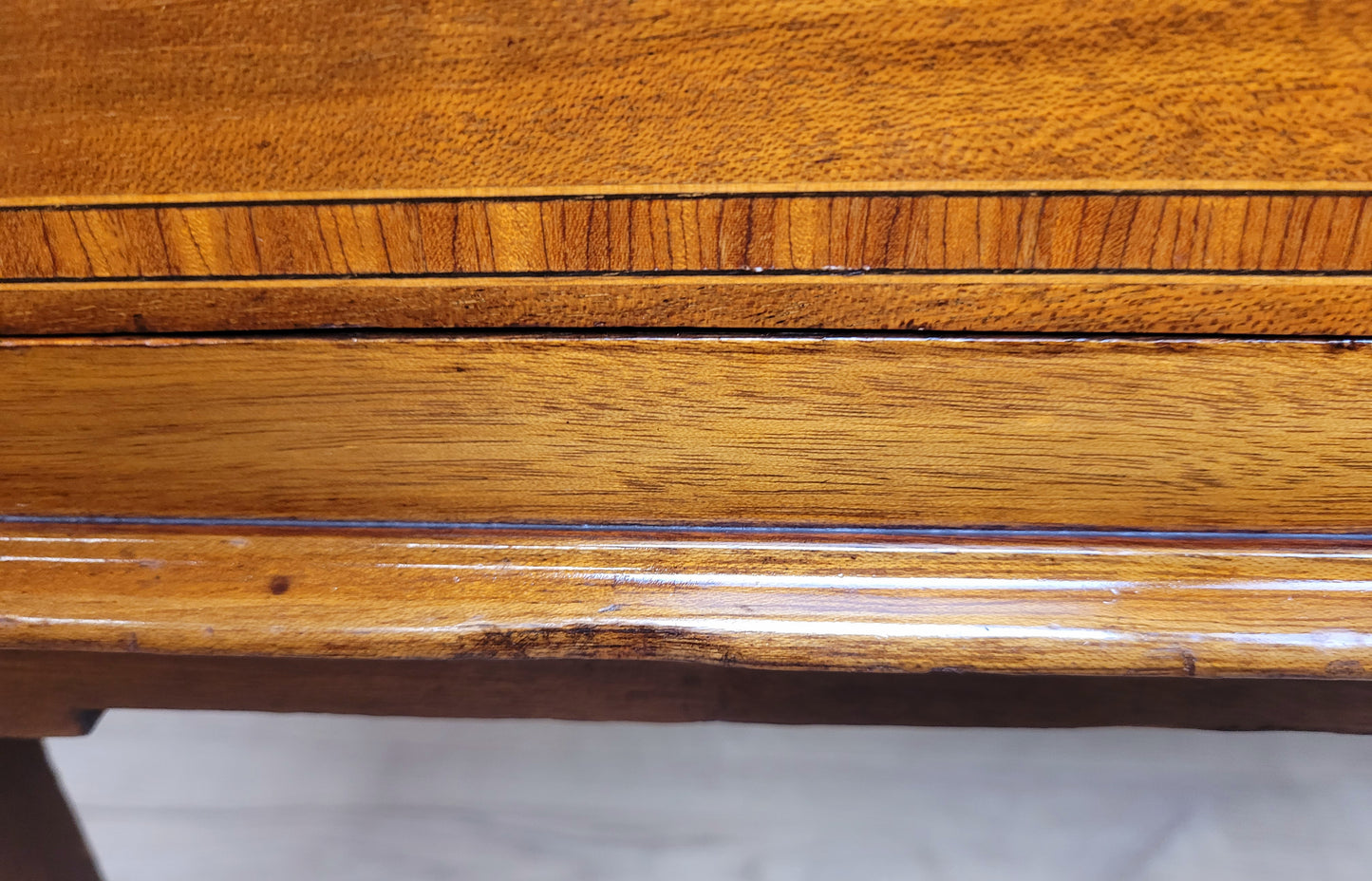 Victorian Dressing Chest of Drawers Inlaid 19thC Drop Handles Delivery Available