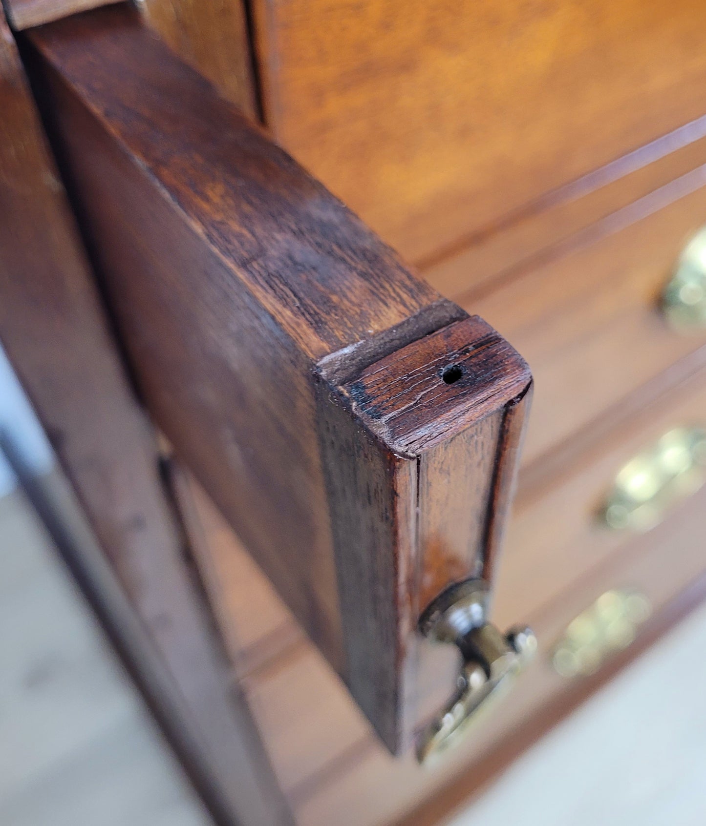 George III Writing Bureau Desk Oak 18thC Antique English Delivery Available
