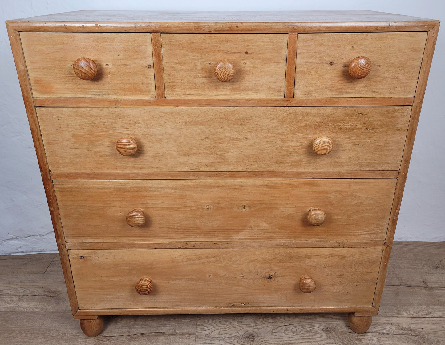 Victorian Chest Of Drawers 3 Over 3 Pine Country Rustic Delivery Available
