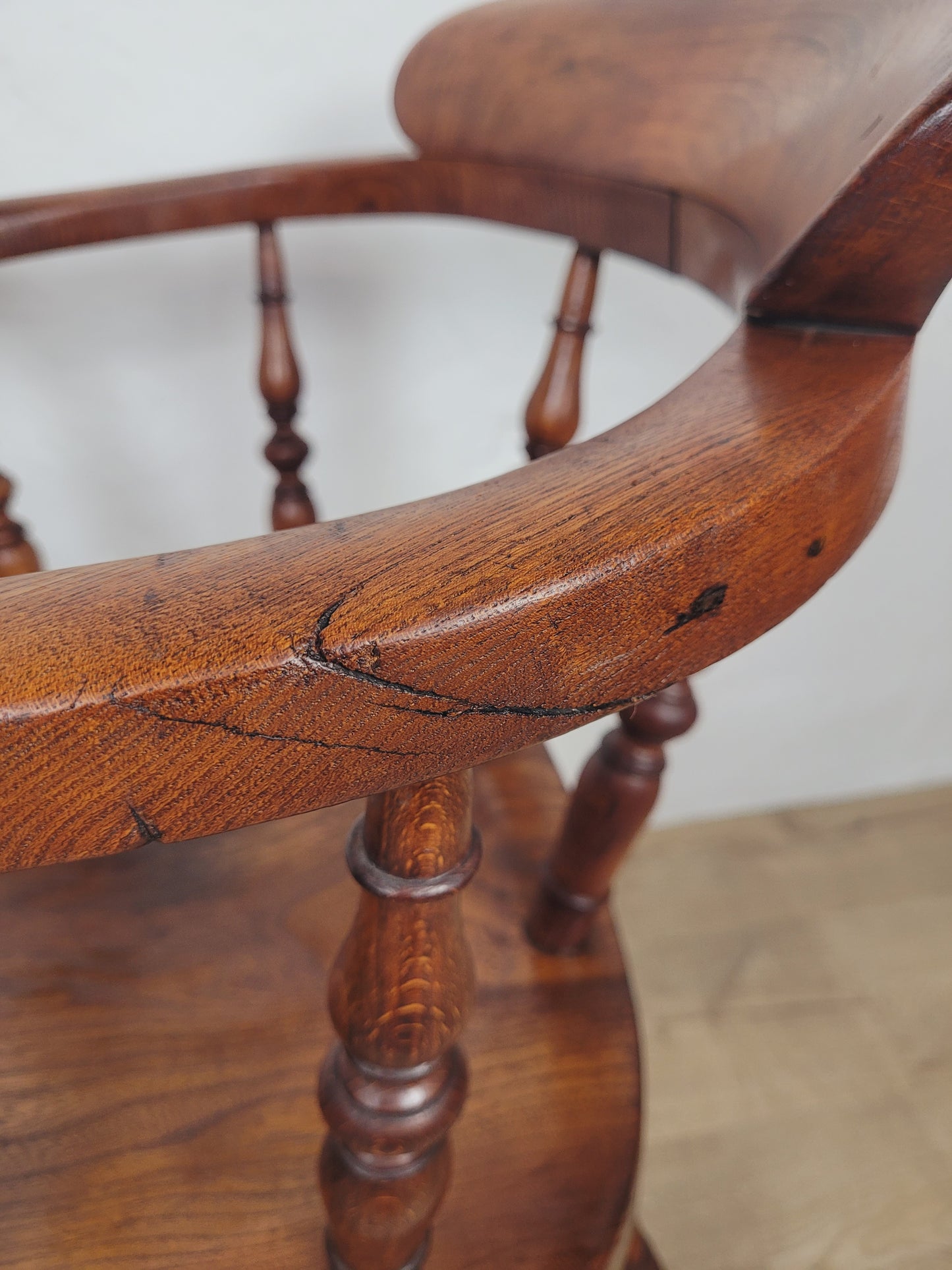 Smokers Bow Armchair Victorian Country Farmhouse Ash & Elm Delivery Available