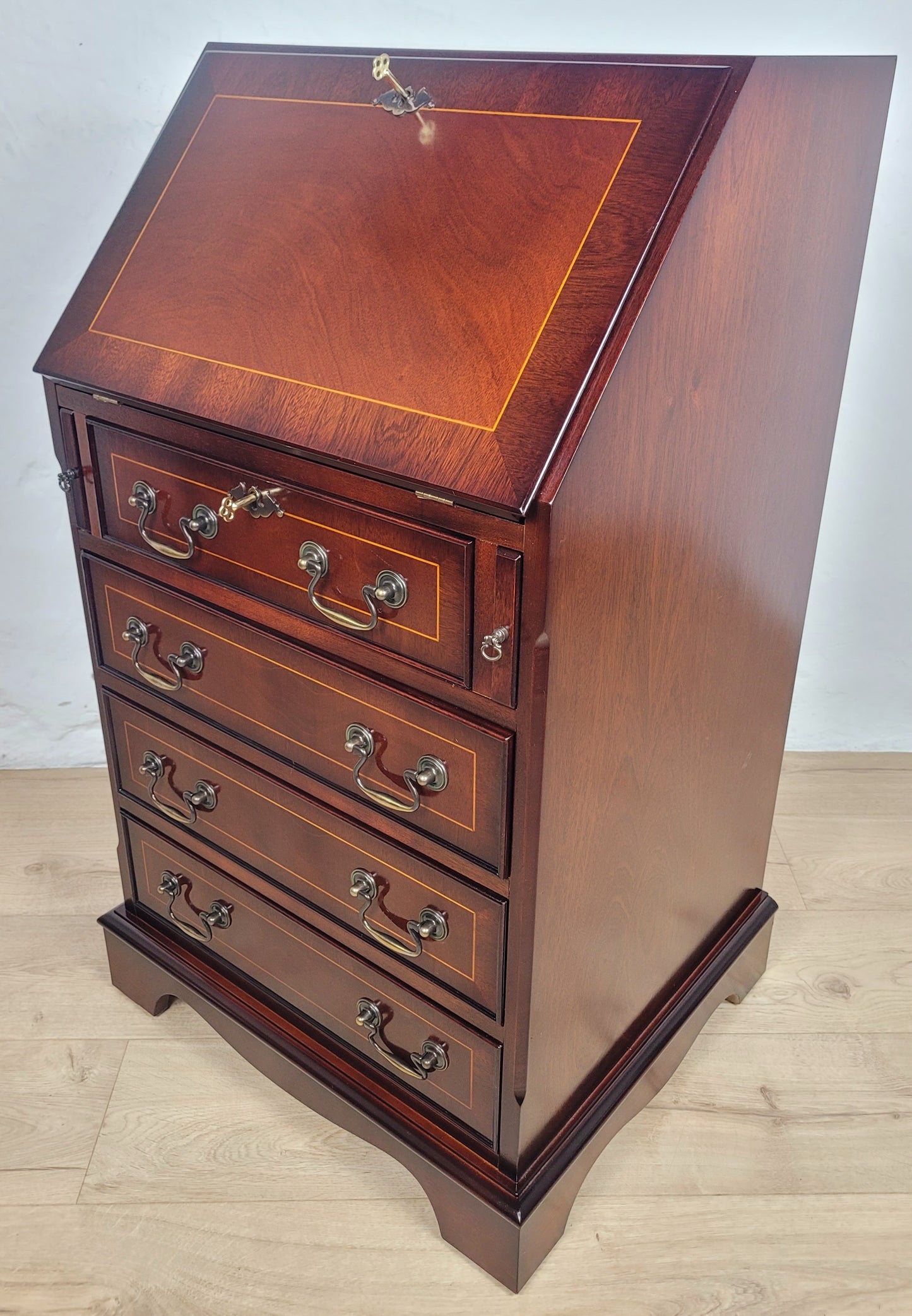 Vintage Writing Bureau Desk Lock & Key Ashmore Furniture Delivery Available